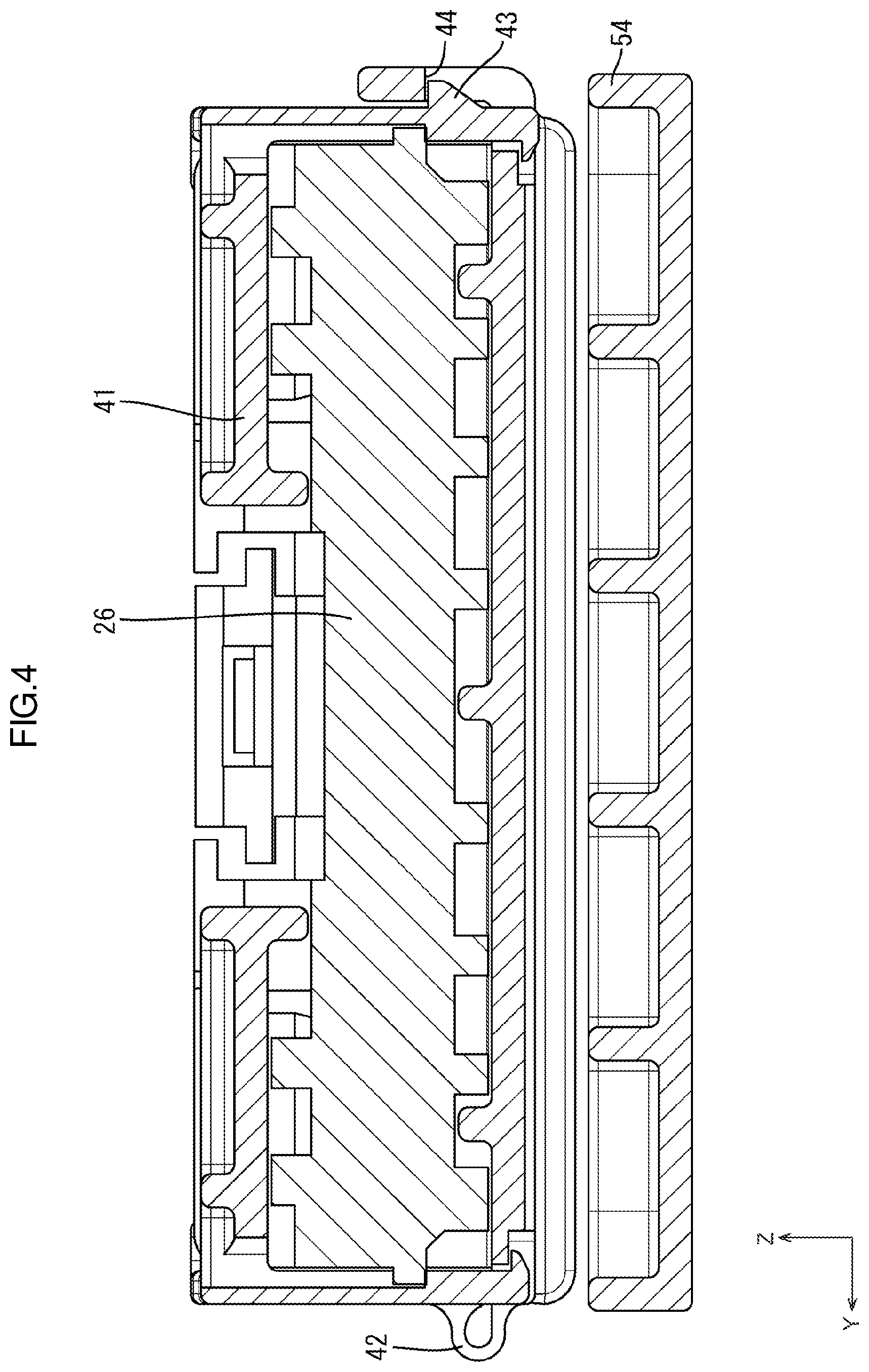 Patent US12592457 Figure 4 – Wiring module