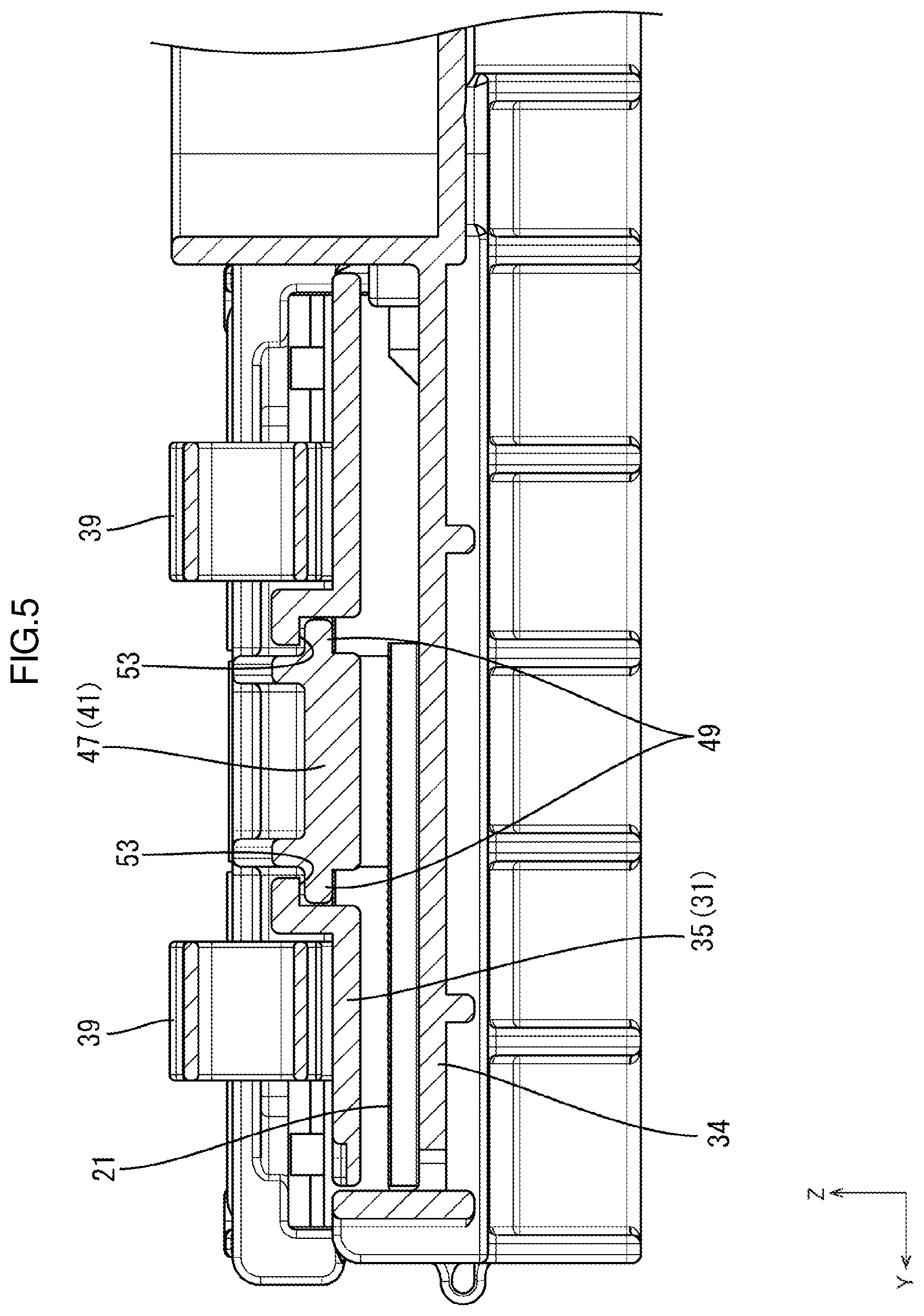 Patent US12592457 Figure 5 – Wiring module