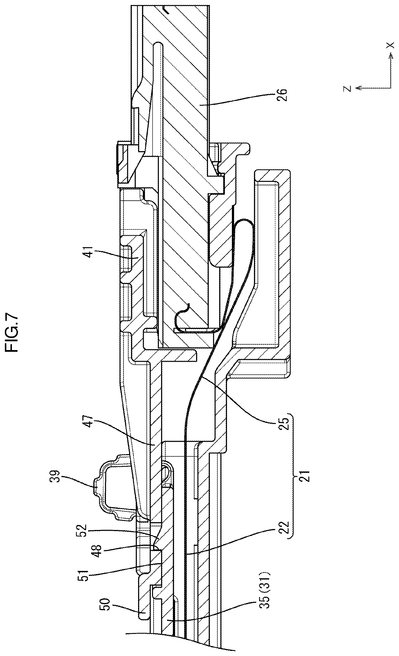 Patent US12592457 Figure 7 – Wiring module