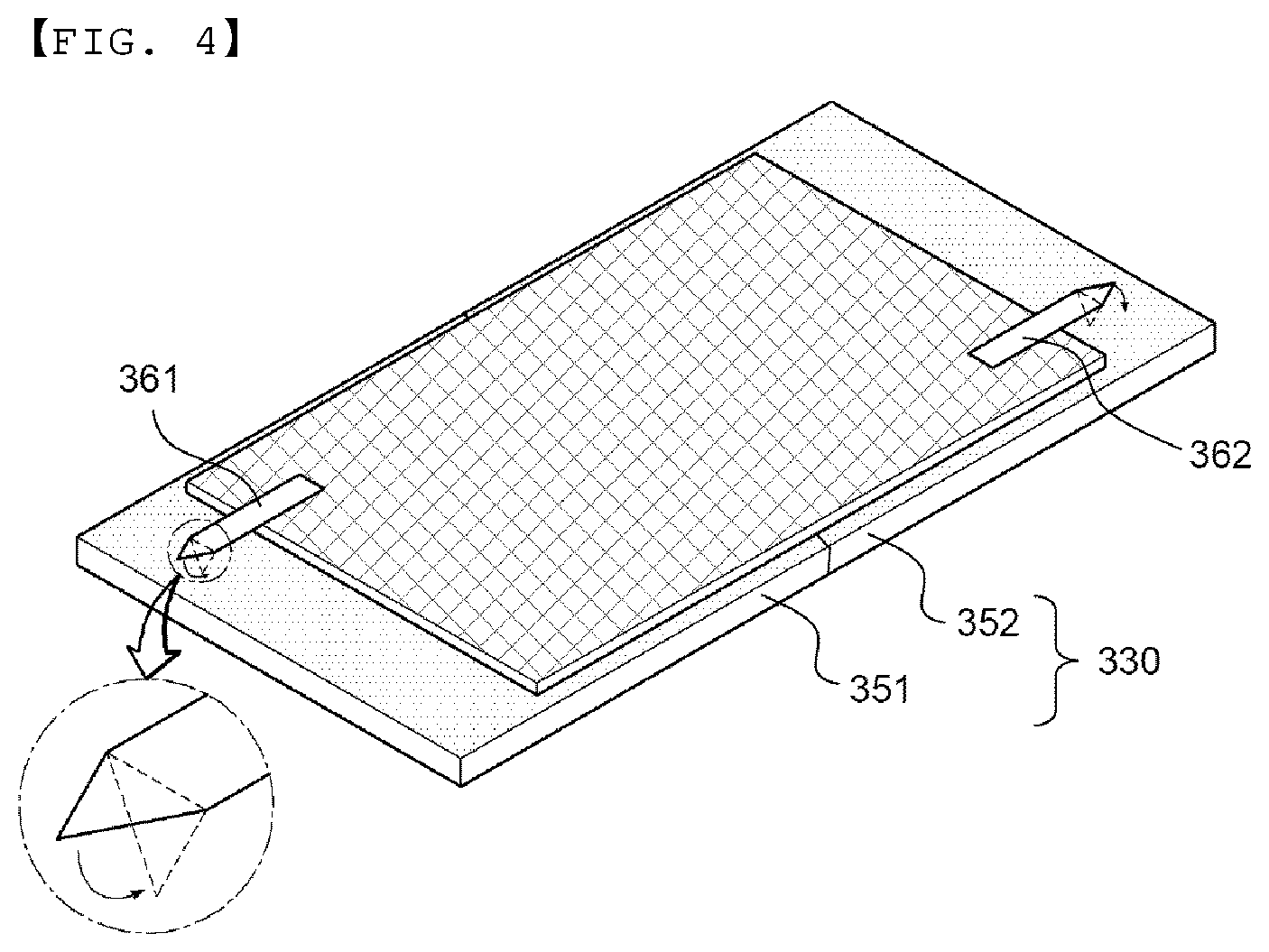 Patent US12592462 Figure 4 – Pouch-shaped battery cell configured such that replenishment of electrolytic solution is possible