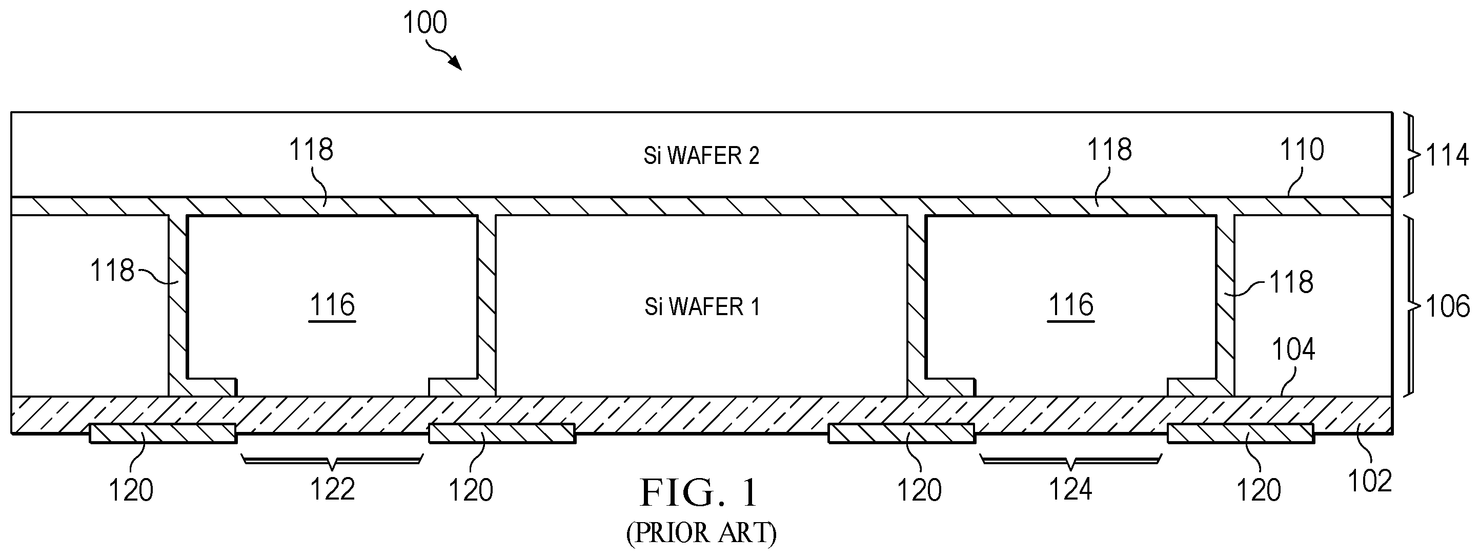 Patent US12592468 — Quantum-based sensor having a hollow electromagnetic waveguide with non-metallic interior walls — Figure 1