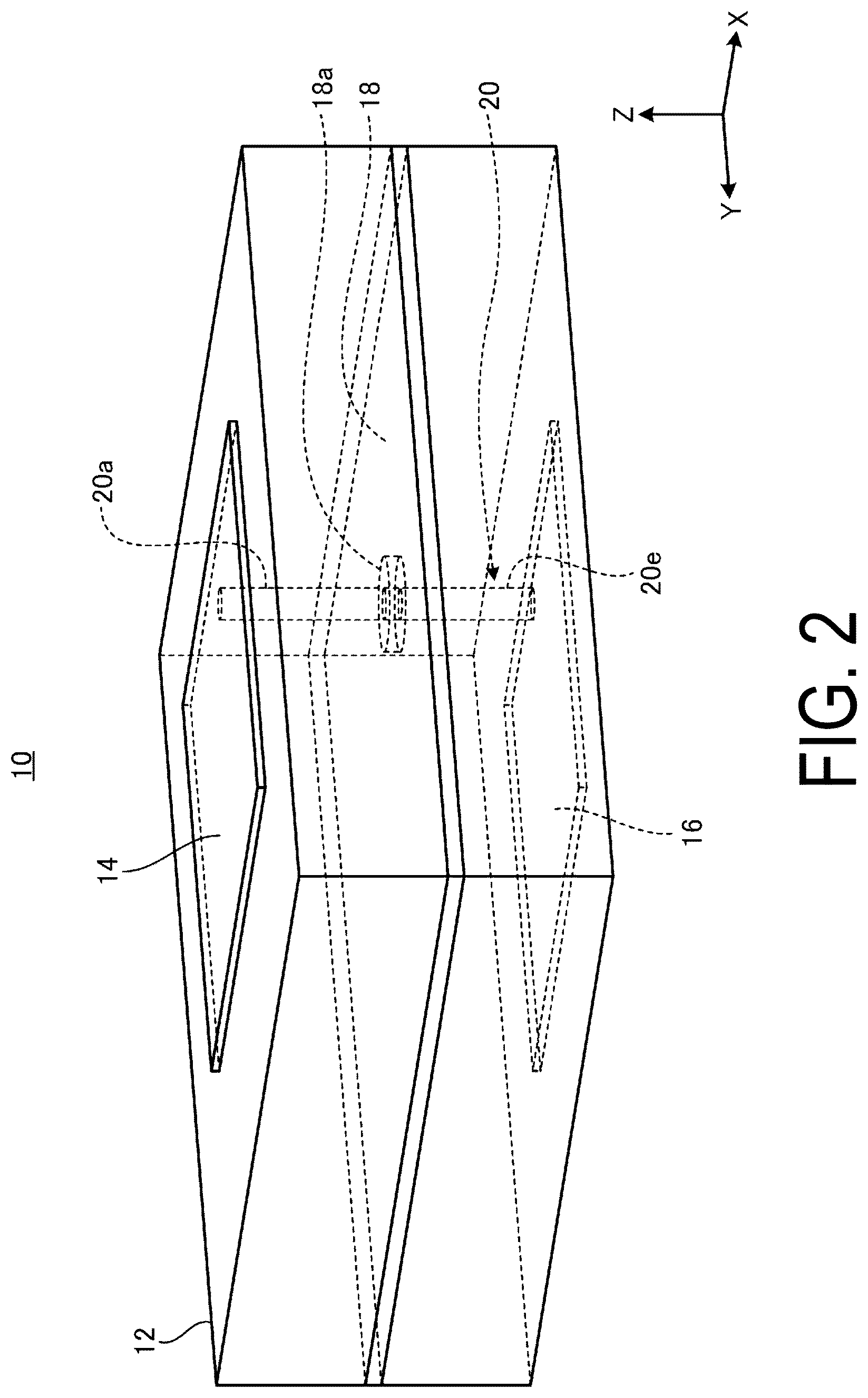 Patent US12592471 Figure 2 – Composite resonator and assembly