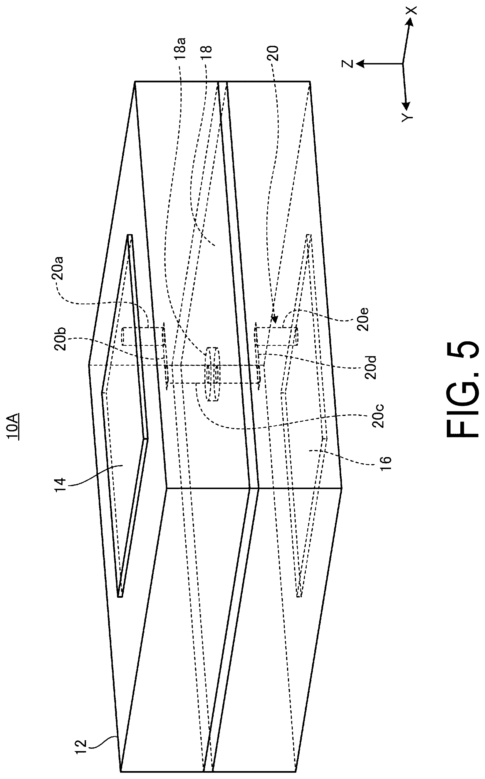 Patent US12592471 Figure 5 – Composite resonator and assembly