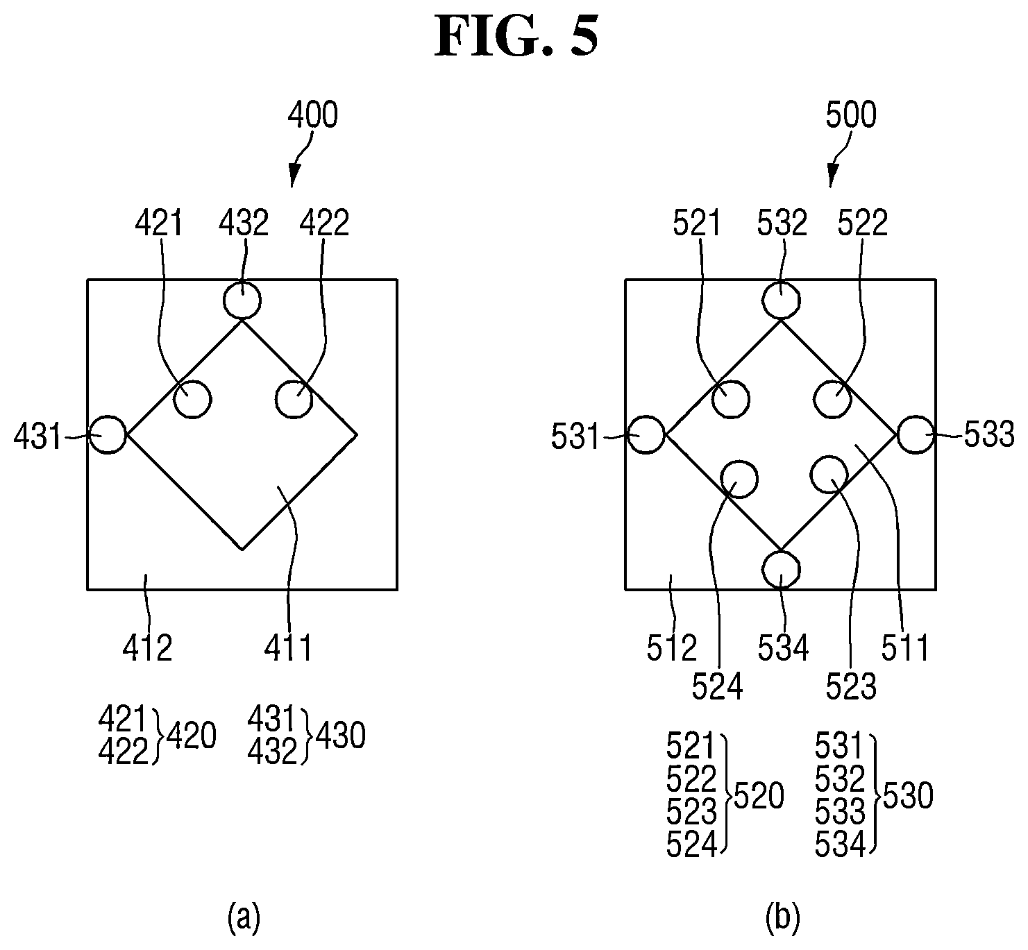 Patent US12592472 Figure 5 – Electronic device