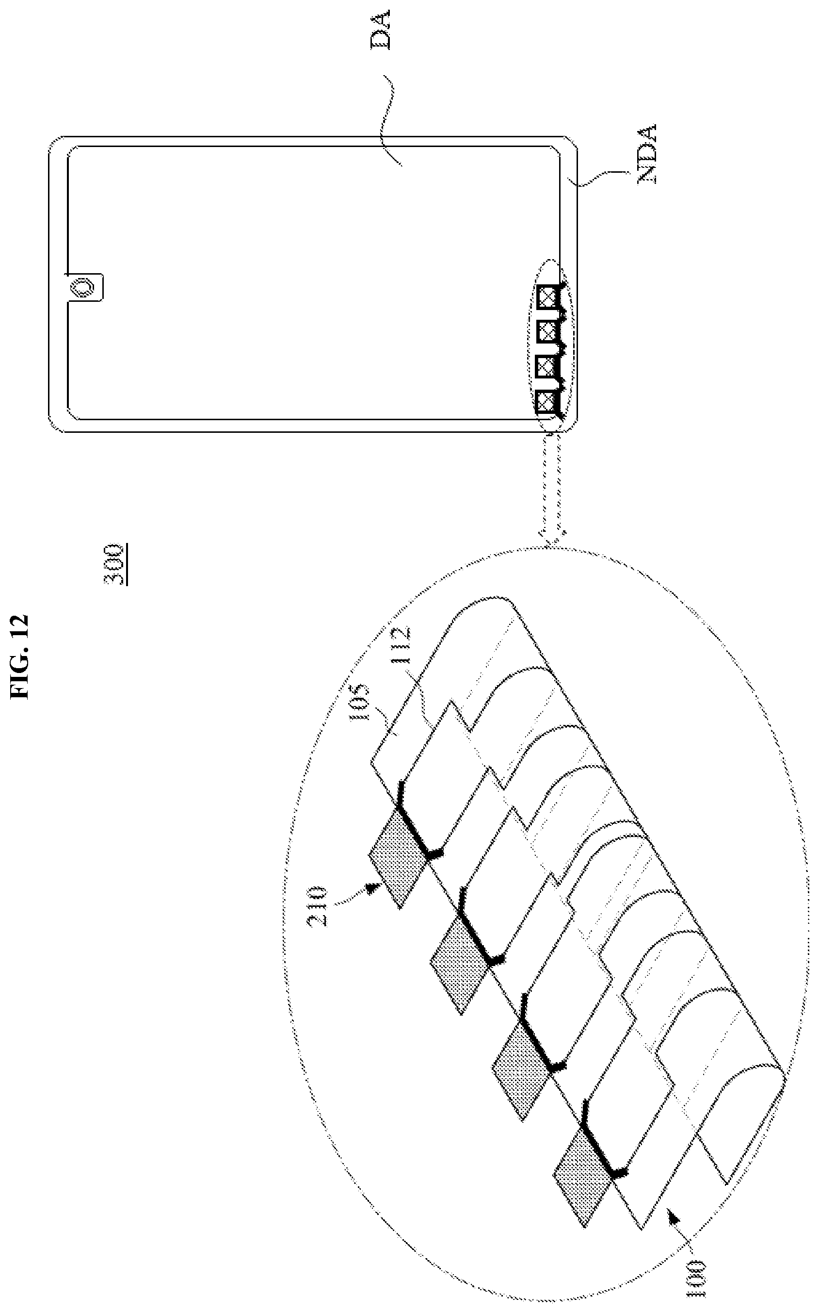 Patent US12592476 Figure 7 – Circuit board for antenna, antenna package including the same and image display device including the same