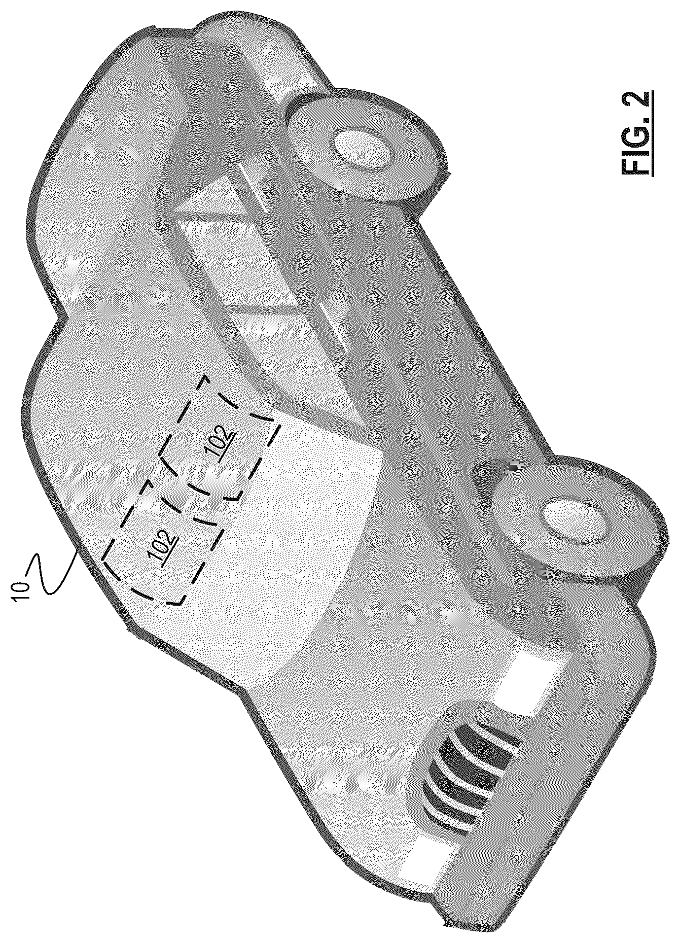 Patent US12592479 Figure 2 – Wideband spiral antenna system for a vehicle