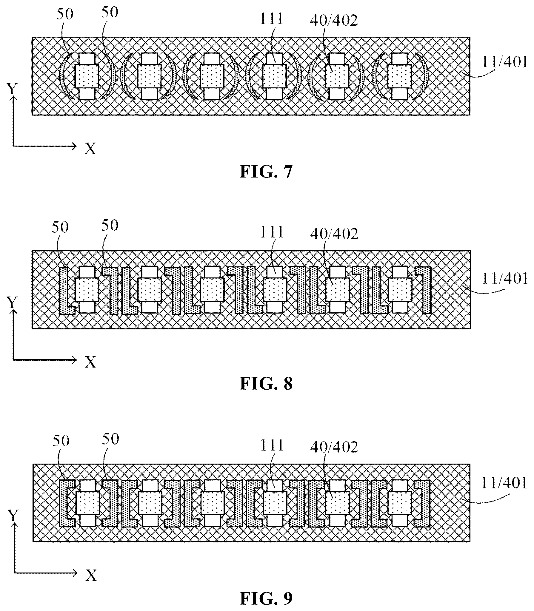 Patent US12592482 Figure 3 – Holographic antenna with isolation components and electronic device