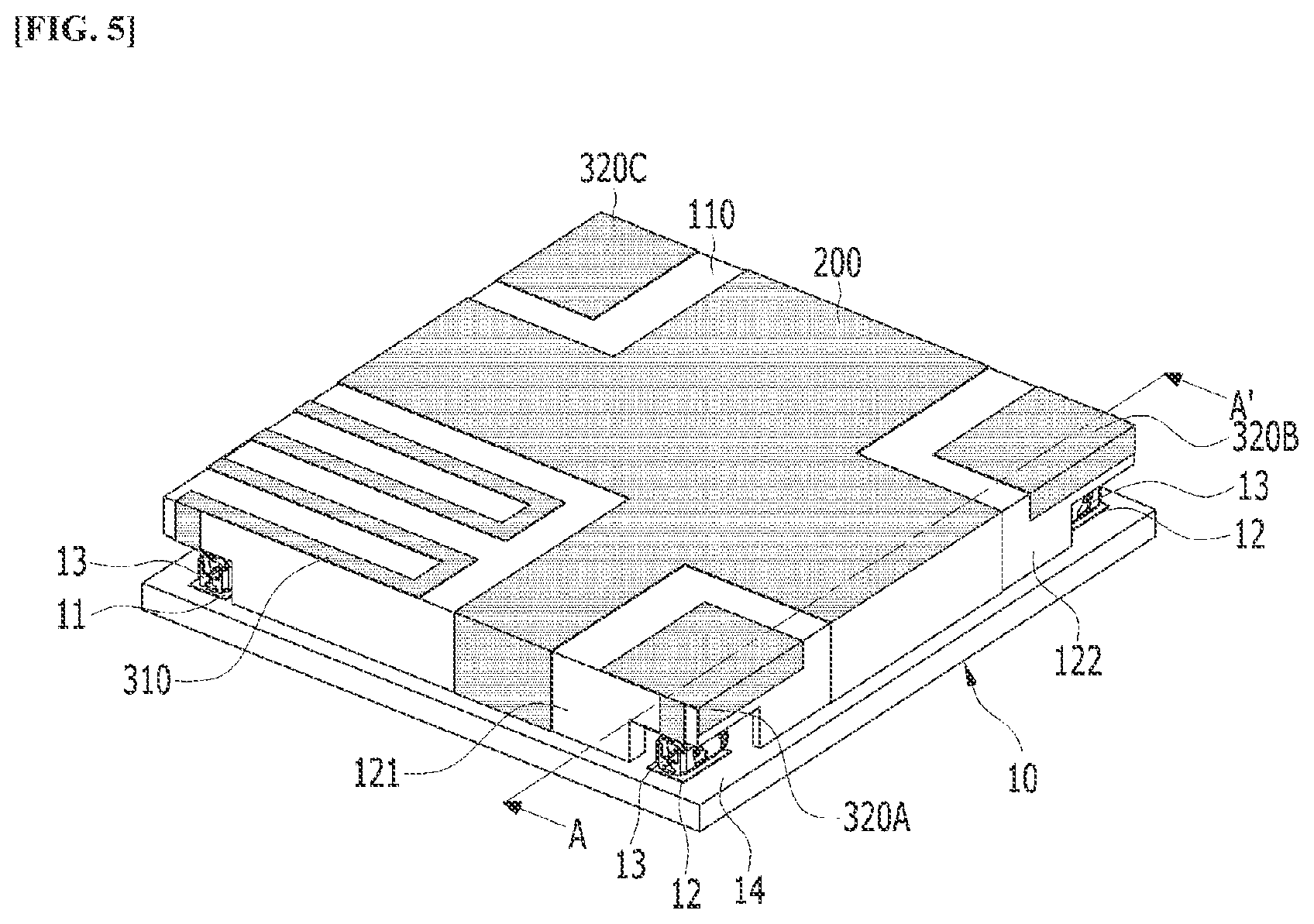 Patent US12592483 Figure 5 – Shield can having antenna function and electronic module comprising same
