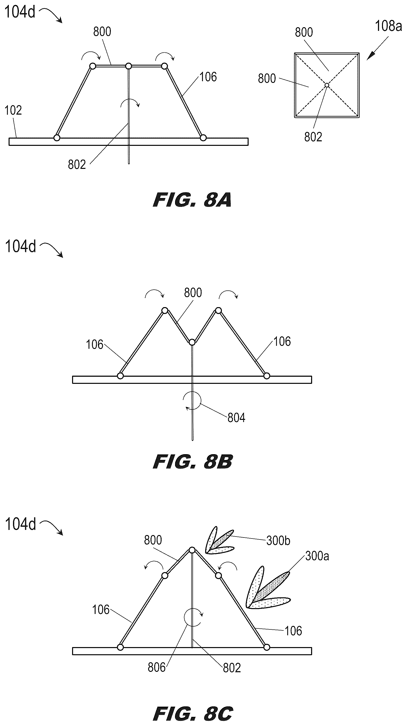 Patent US12592484 Figure 8 – Rapid-deployment hemispherical active electronically scanned array (AESA) for mobile satellite communication (satcom) operations