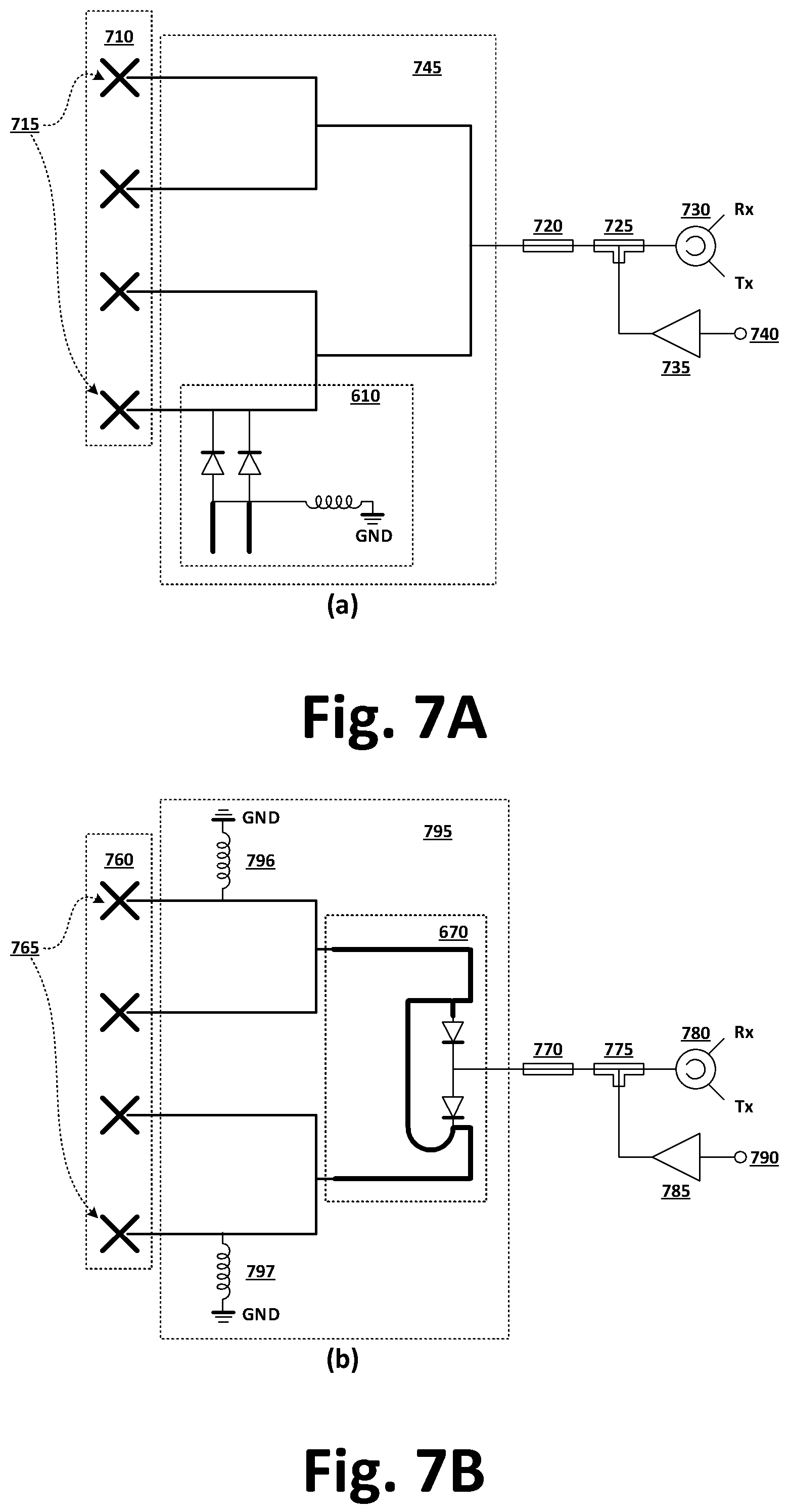 Patent US12592485 Figure 8 – Antenna system, RF communication device, and method of operating the same