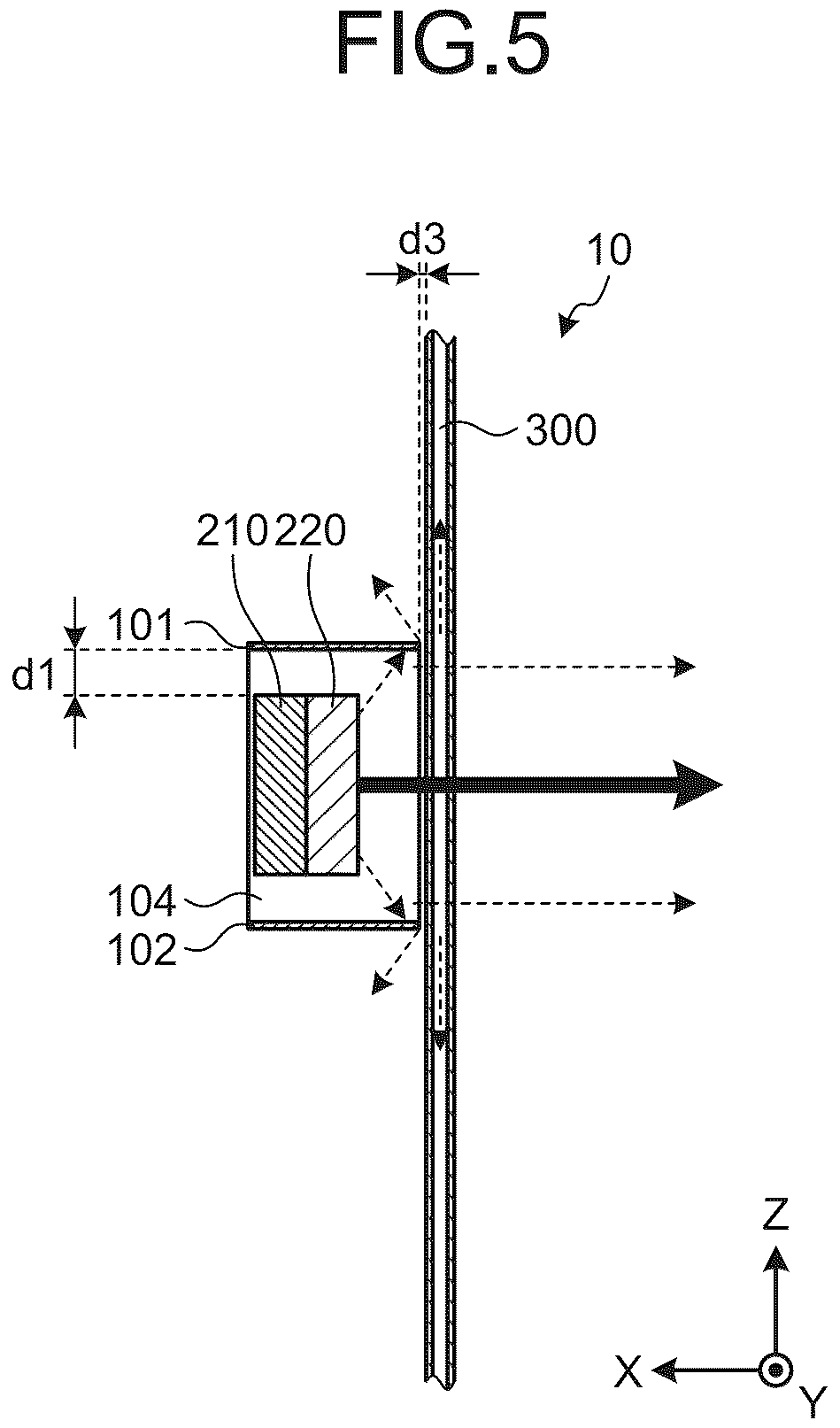Patent US12592487 Figure 3 – Antenna device