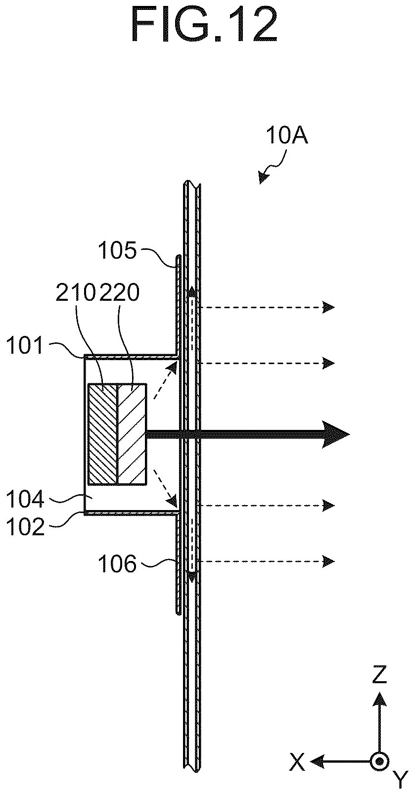 Patent US12592487 Figure 7 – Antenna device