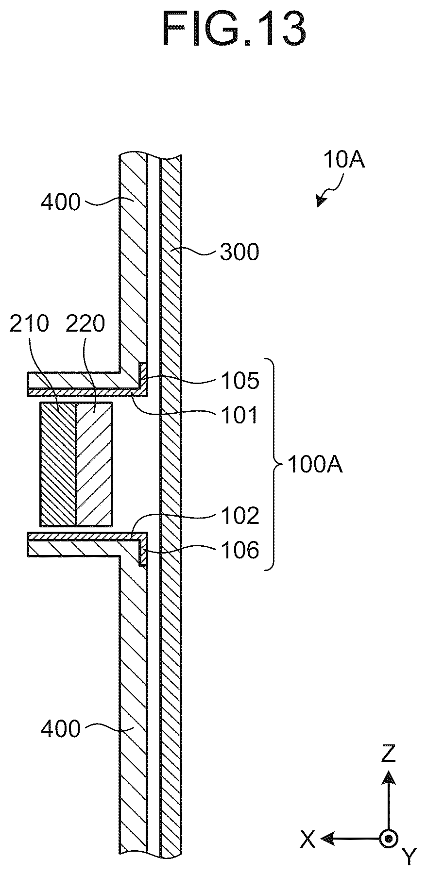 Patent US12592487 Figure 8 – Antenna device