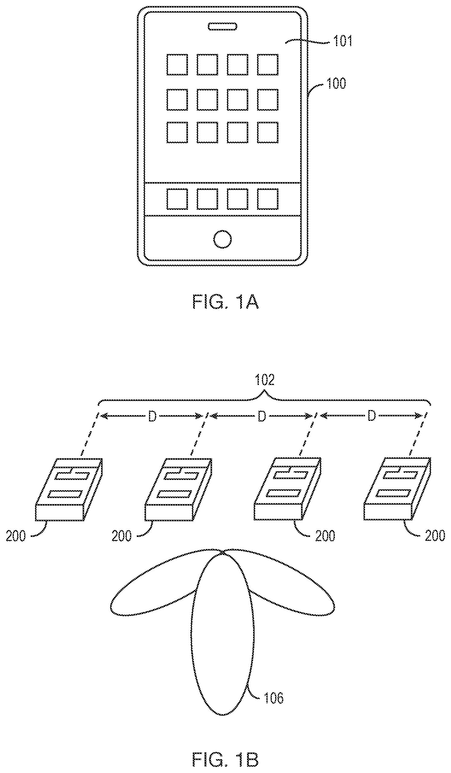Patent US12592488 — Antenna array panel for use in mobile devices — Figure 1