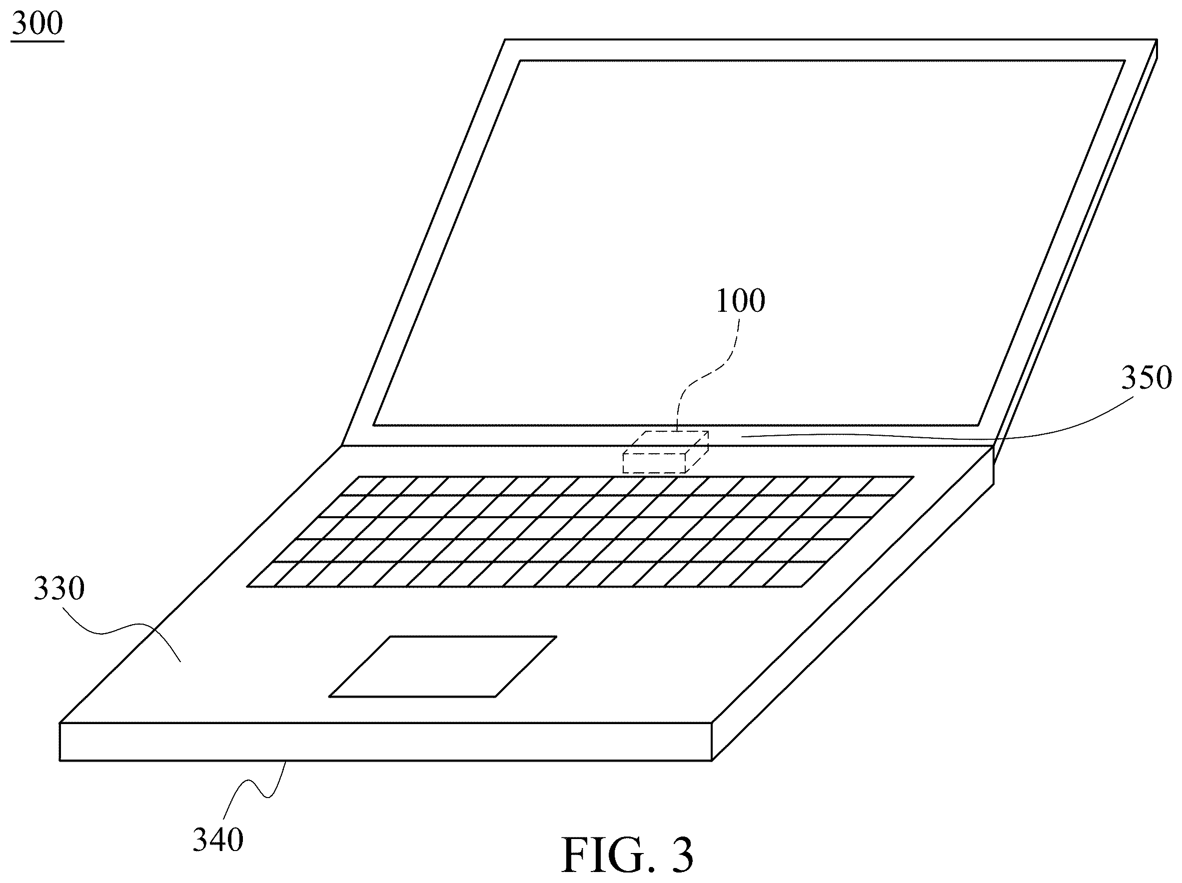 Patent US12592489 Figure 3 – Antenna structure