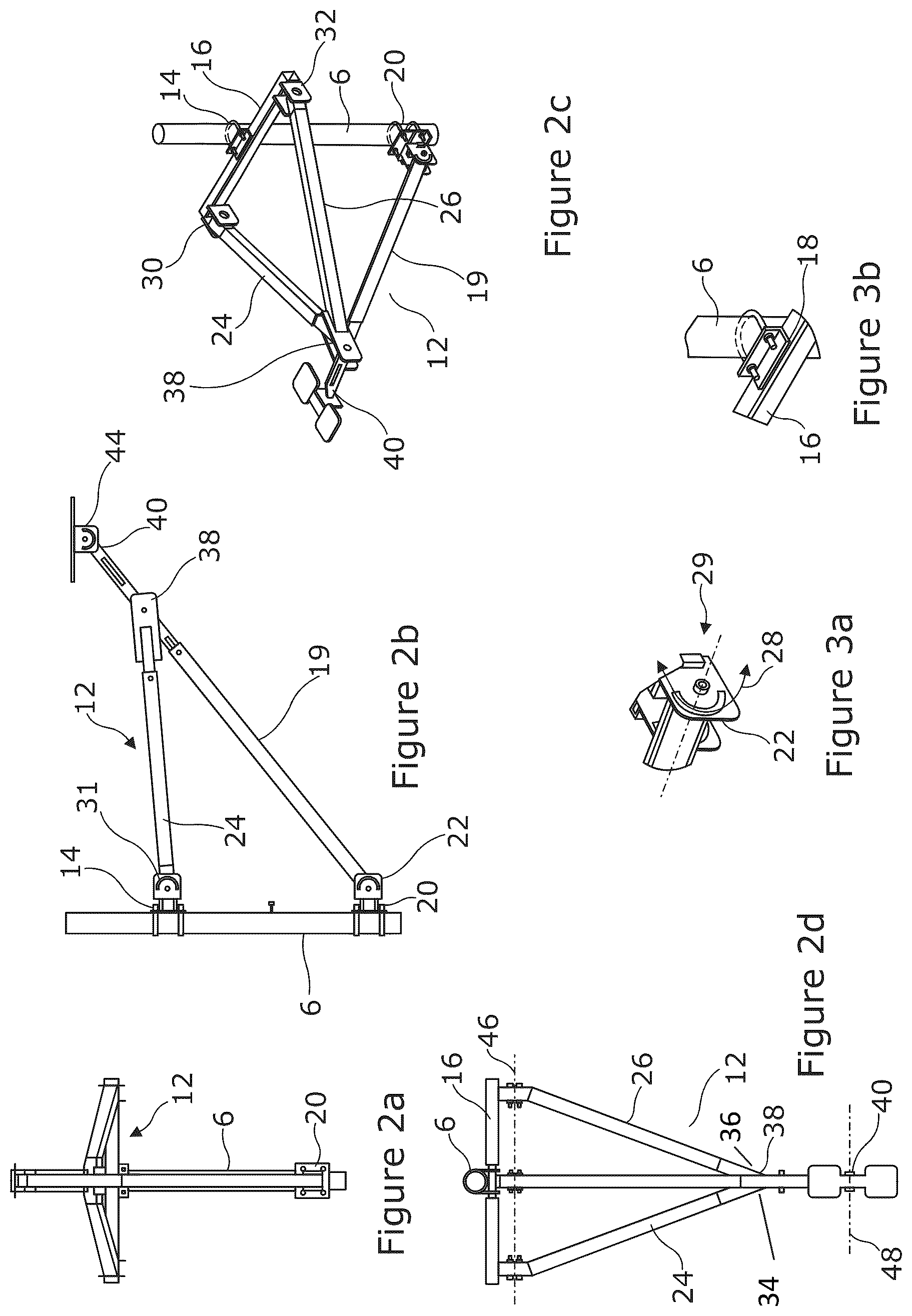 Patent US12592496 Figure 5 – Mounting system for use with an antenna assembly