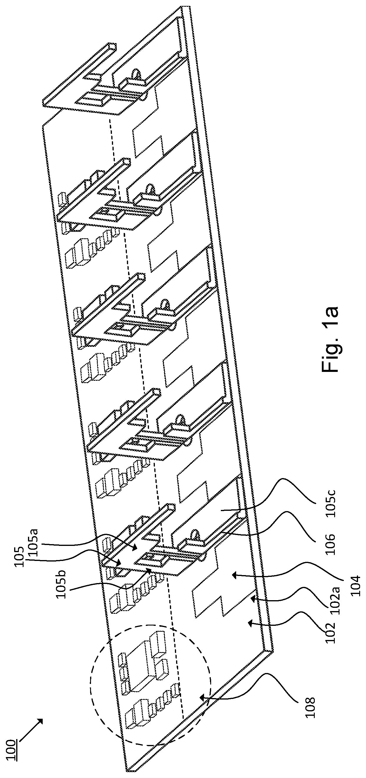 Patent US12592498 Figure 1 – Array antenna with dual polarization