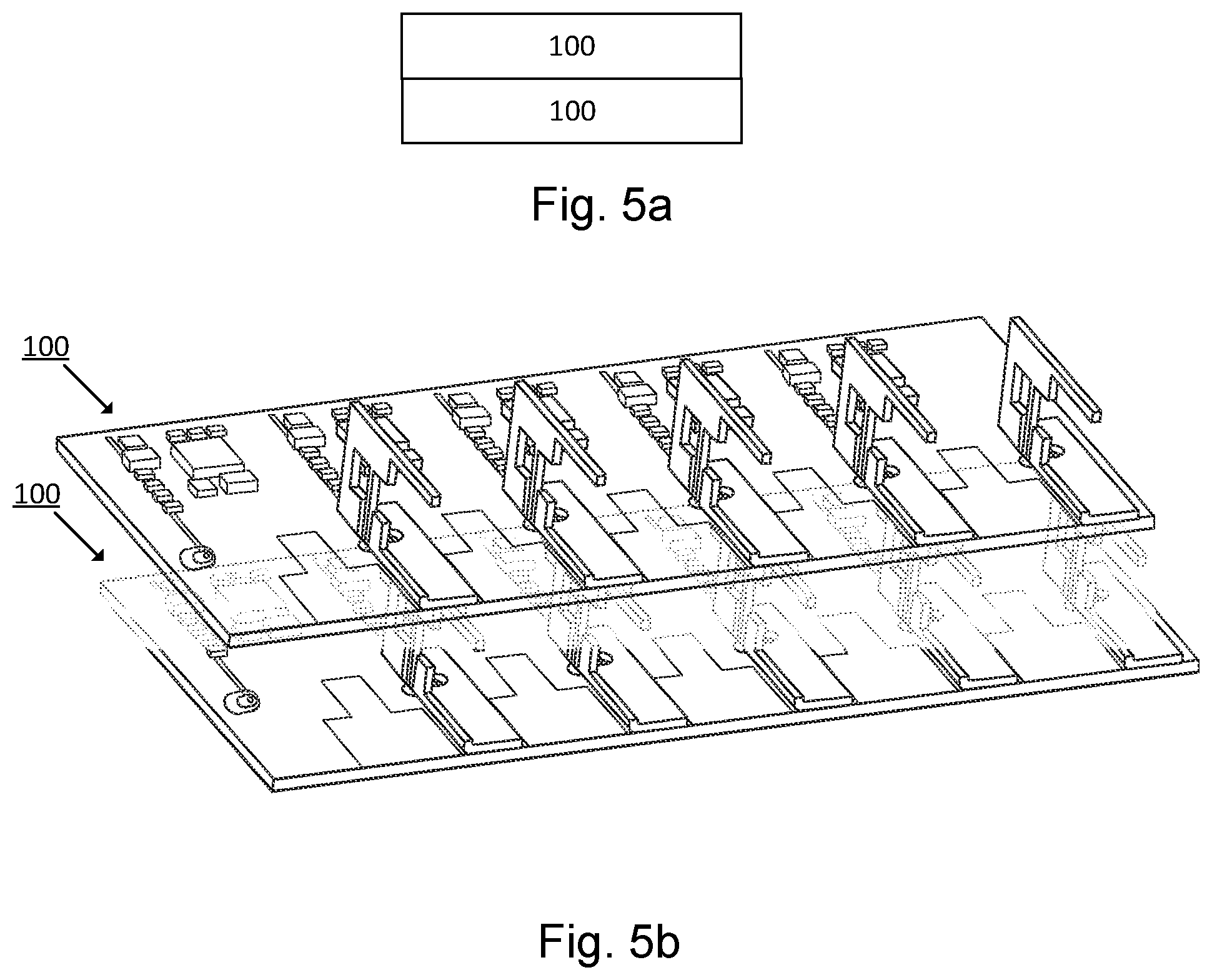 Patent US12592498 Figure 8 – Array antenna with dual polarization