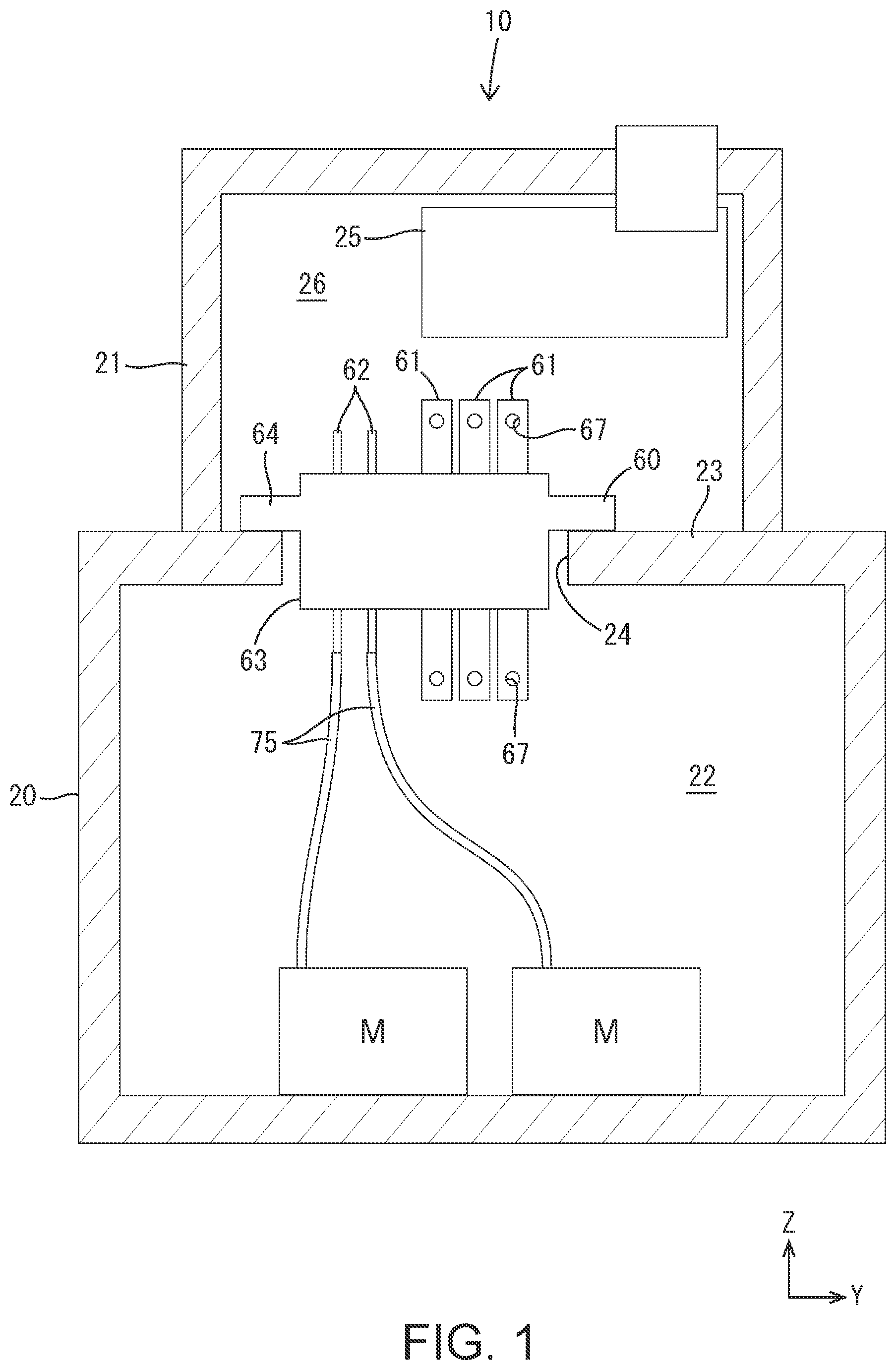 Patent US12592501 Figure 1 – Terminal block unit