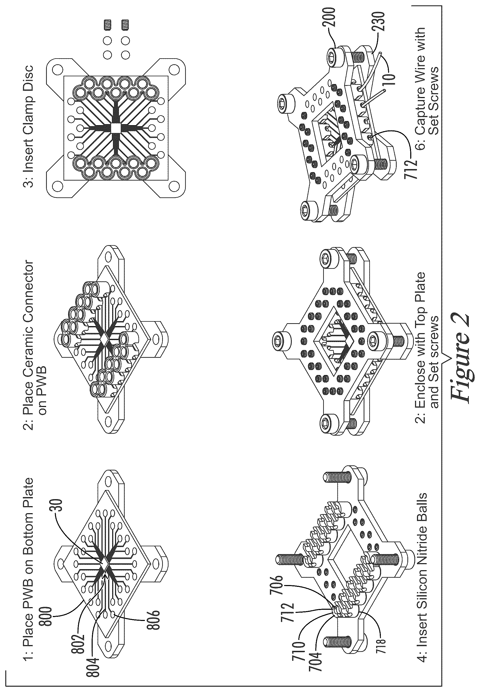 Patent US12592502 Figure 2 – Multiwire plate-enclosed ball-isolated single-substrate silicon-carbide-die package