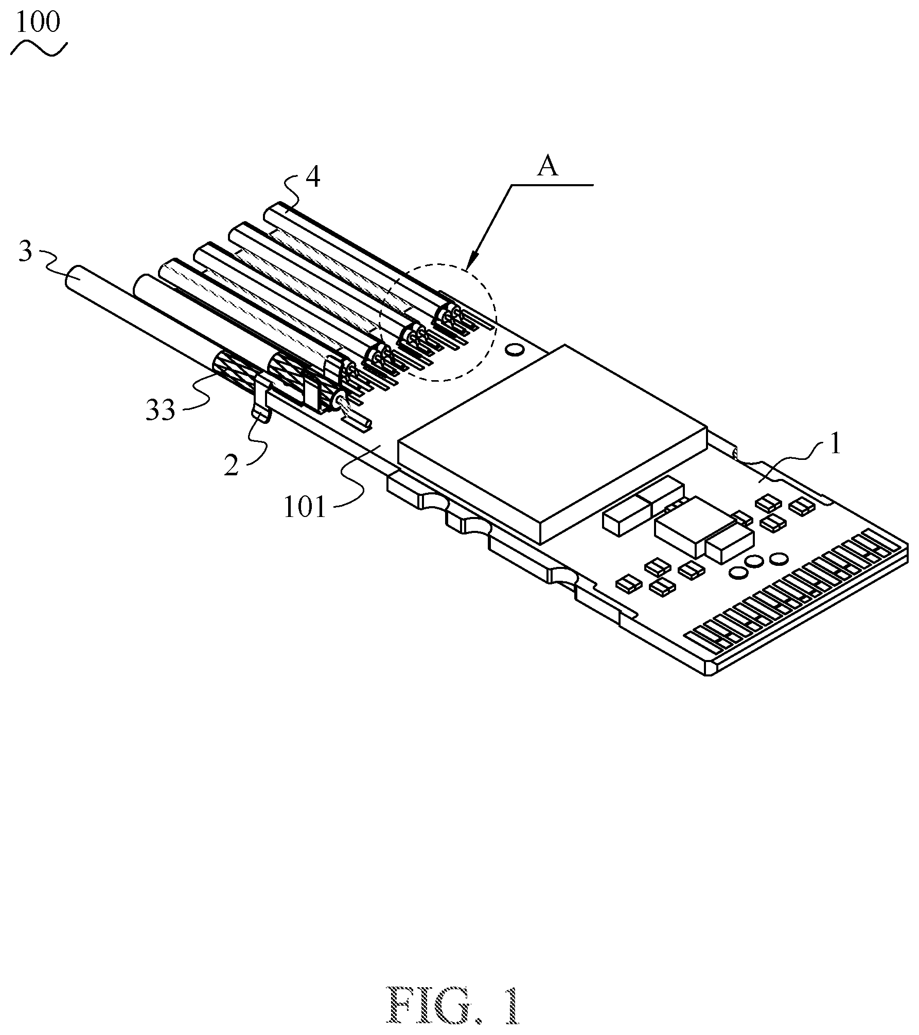 Patent US12592503 — Cable connector assembly — Figure 1