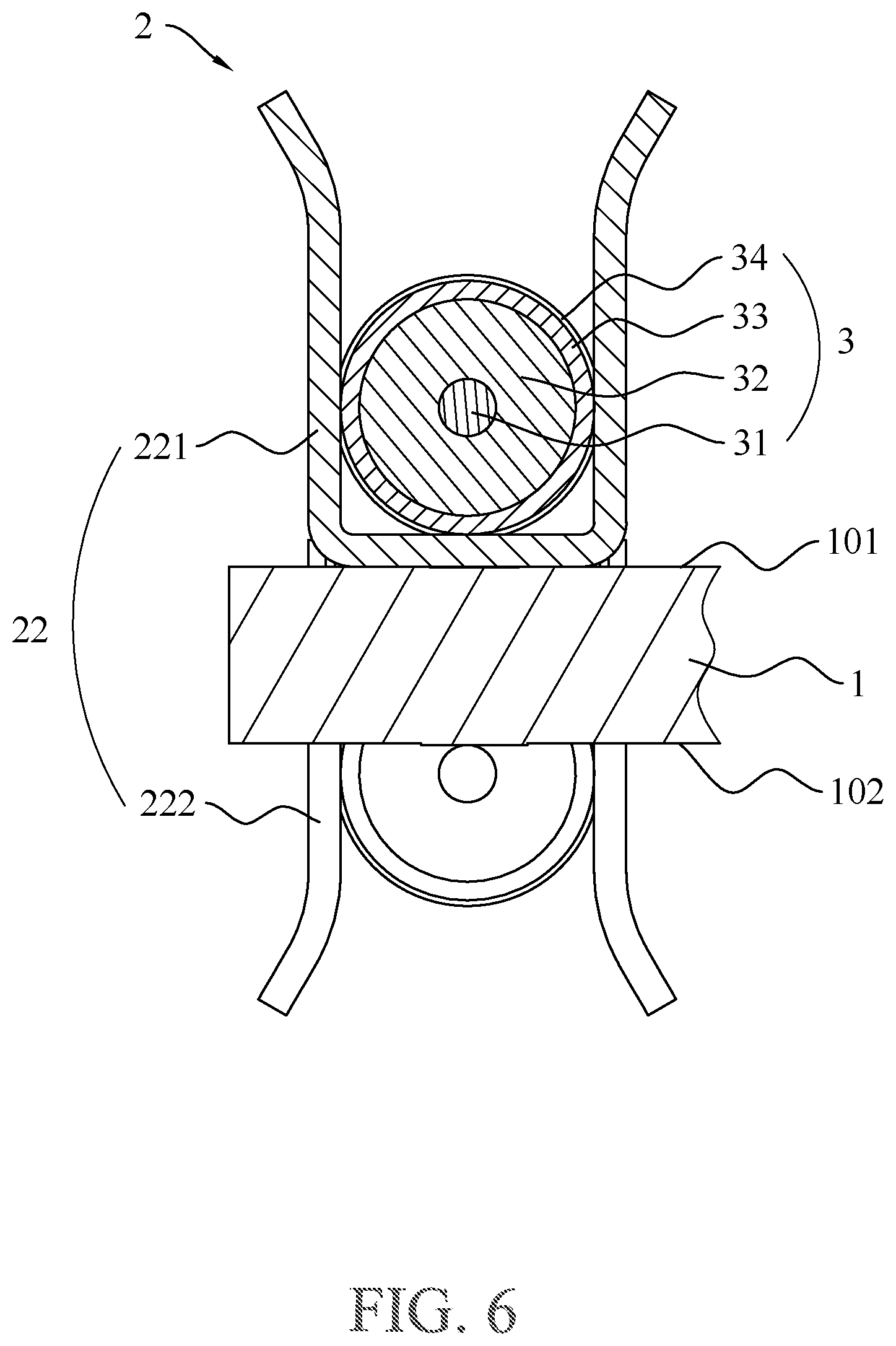 Patent US12592503 Figure 6 – Cable connector assembly