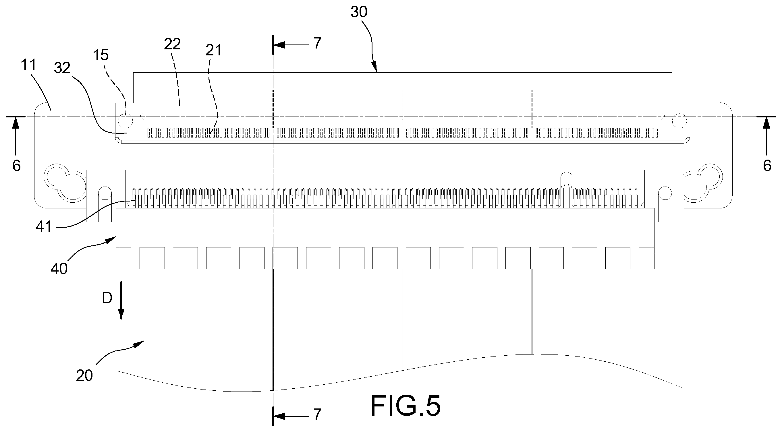 Patent US12592504 Figure 5 – Bus connection wire forward soldering structure