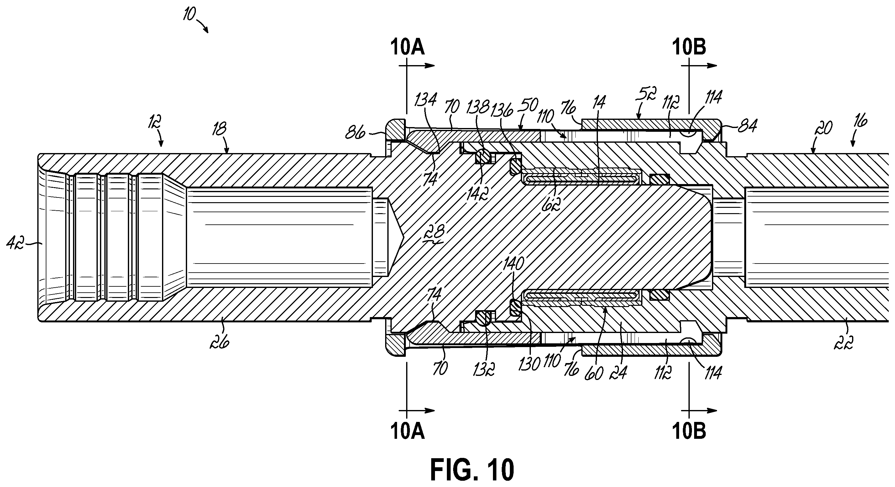 Patent US12592506 Figure 9 – Electrical connector assembly with snap locking features