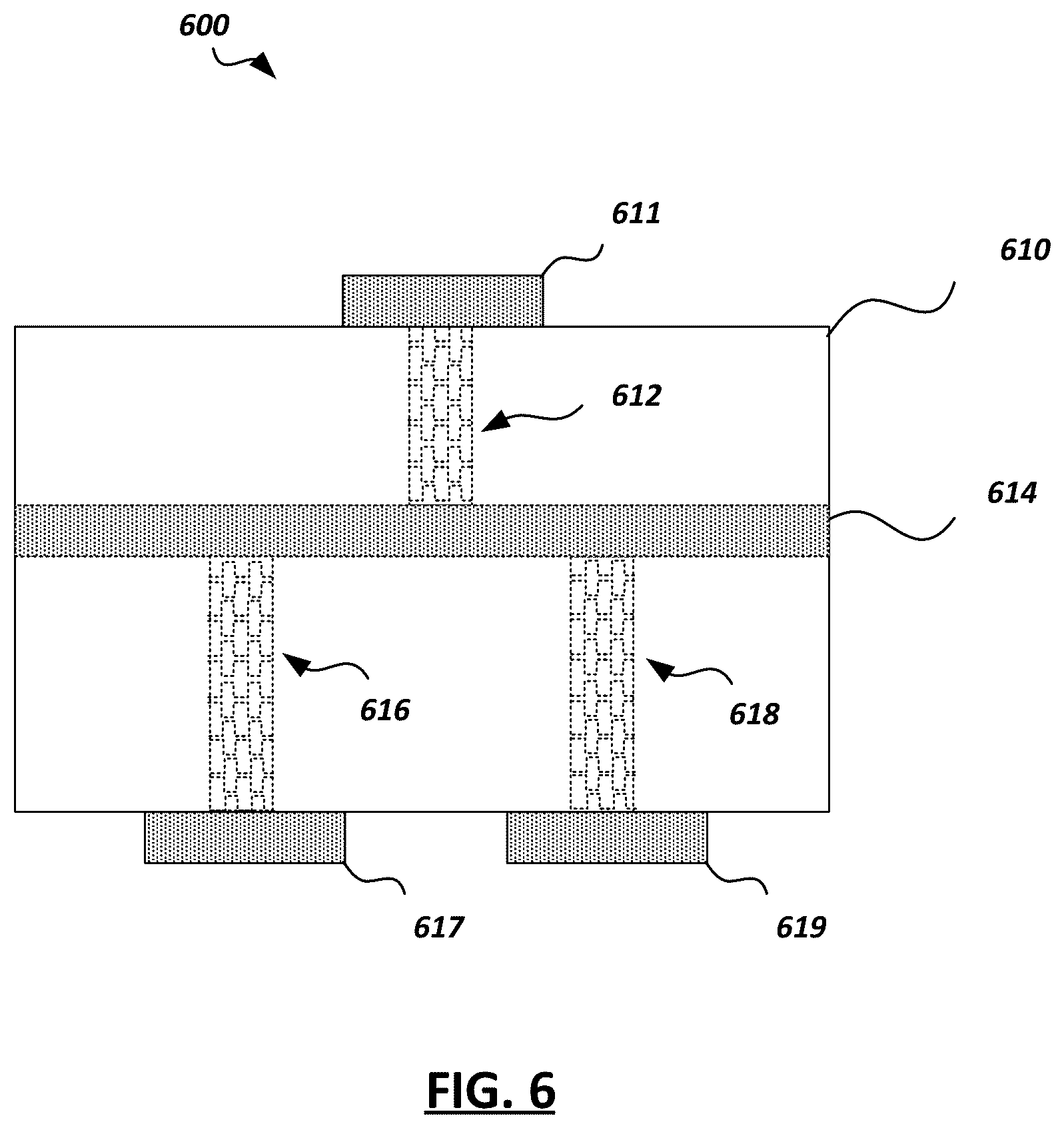 Patent US12592508 Figure 7 – Wave spring-based interconnect probes