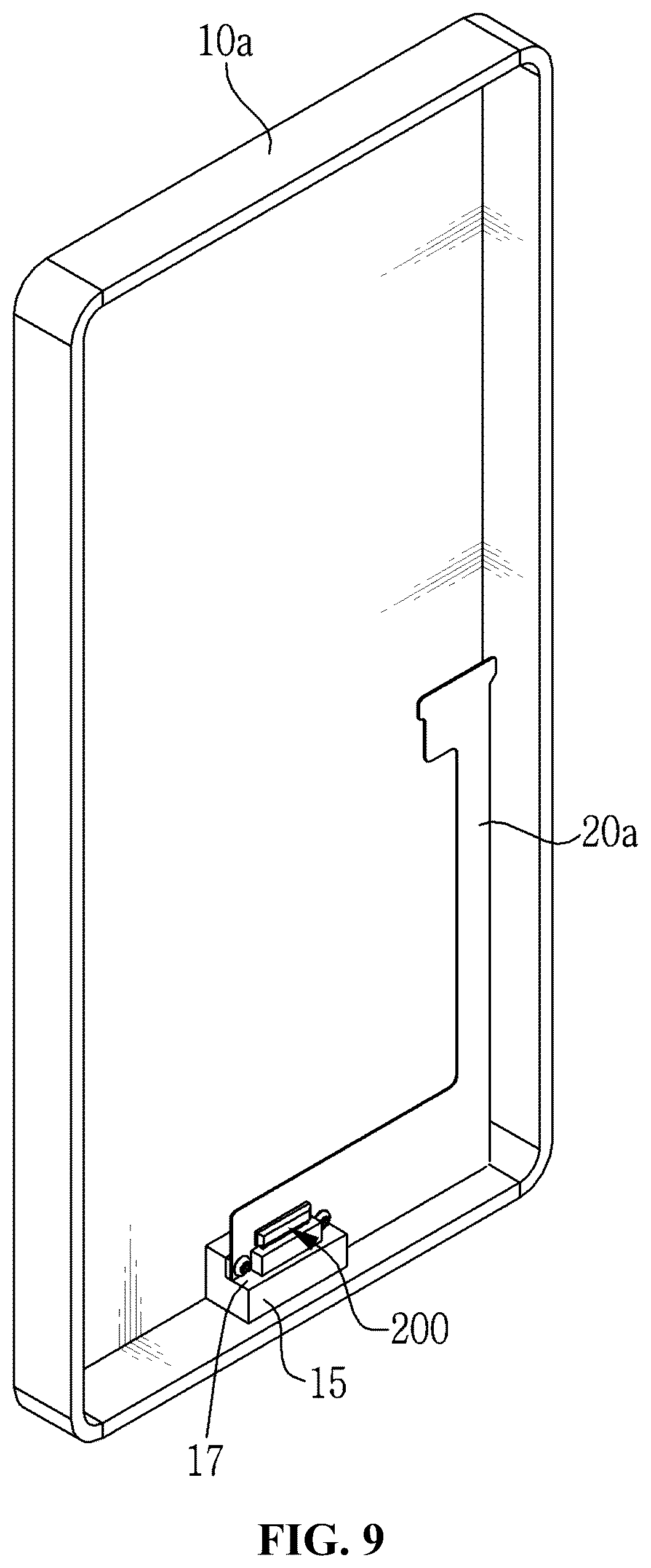Patent US12592511 Figure 9 – Metal shell-less receptacle connector