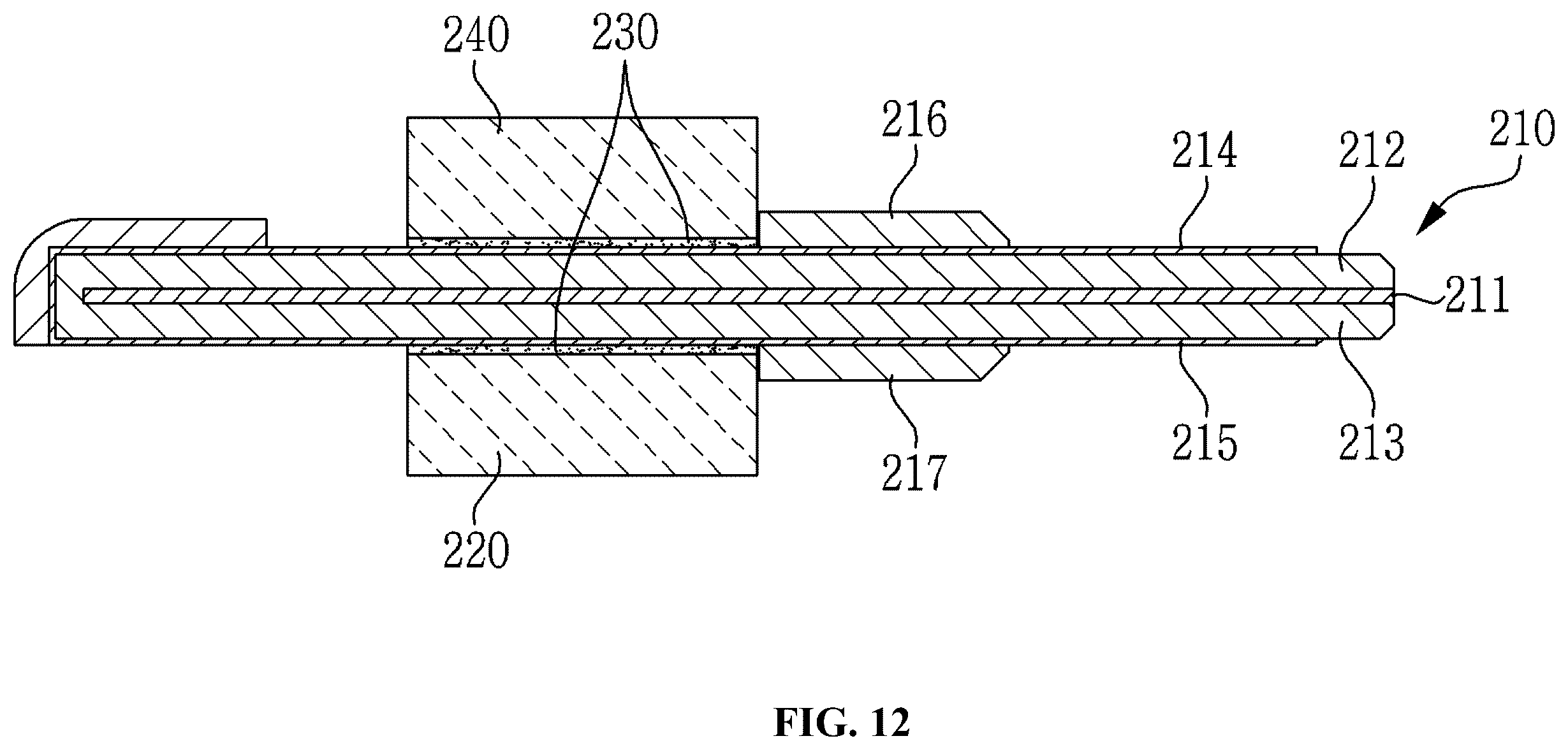 Patent US12592511 Figure 12 – Metal shell-less receptacle connector