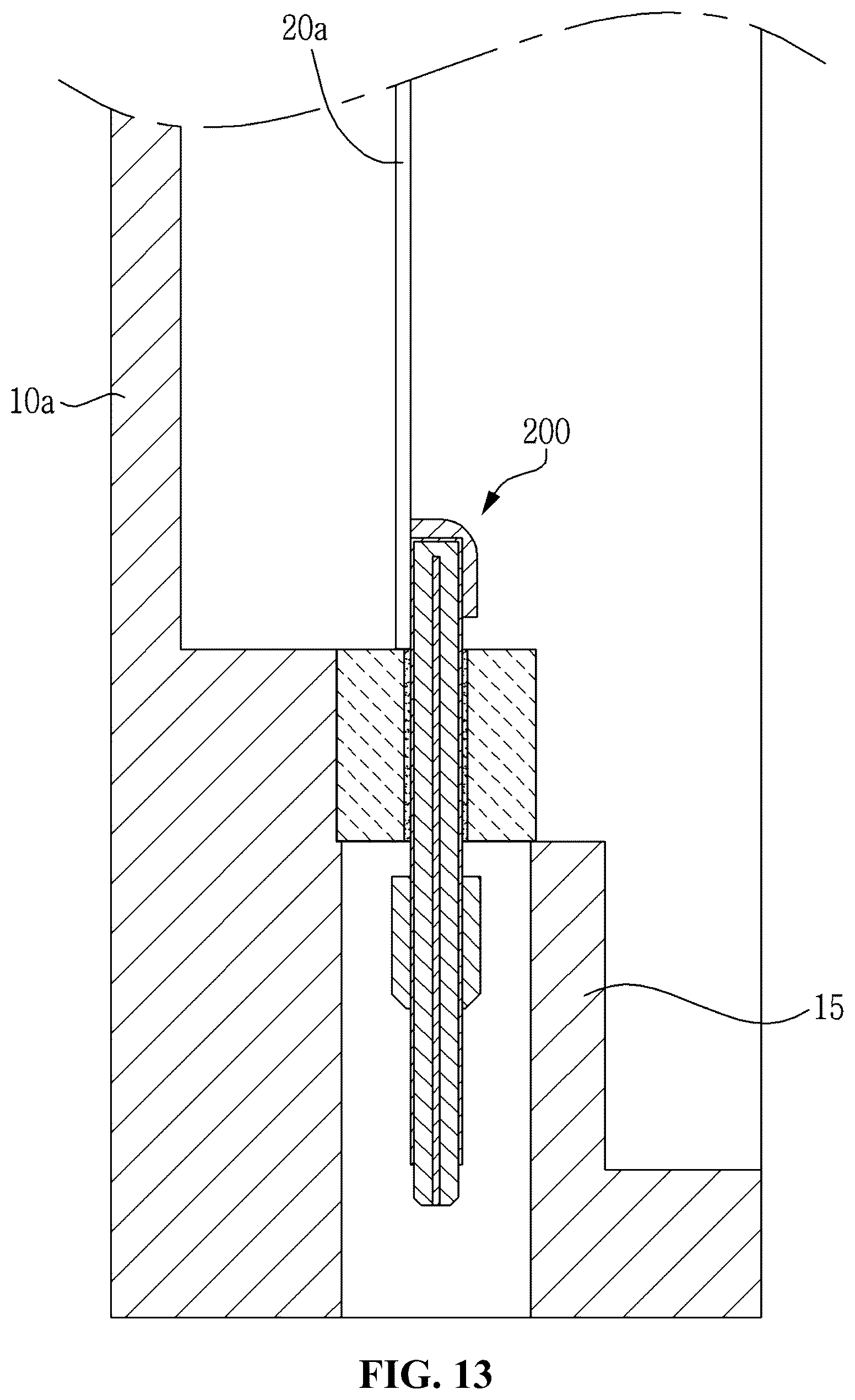 Patent US12592511 Figure 13 – Metal shell-less receptacle connector