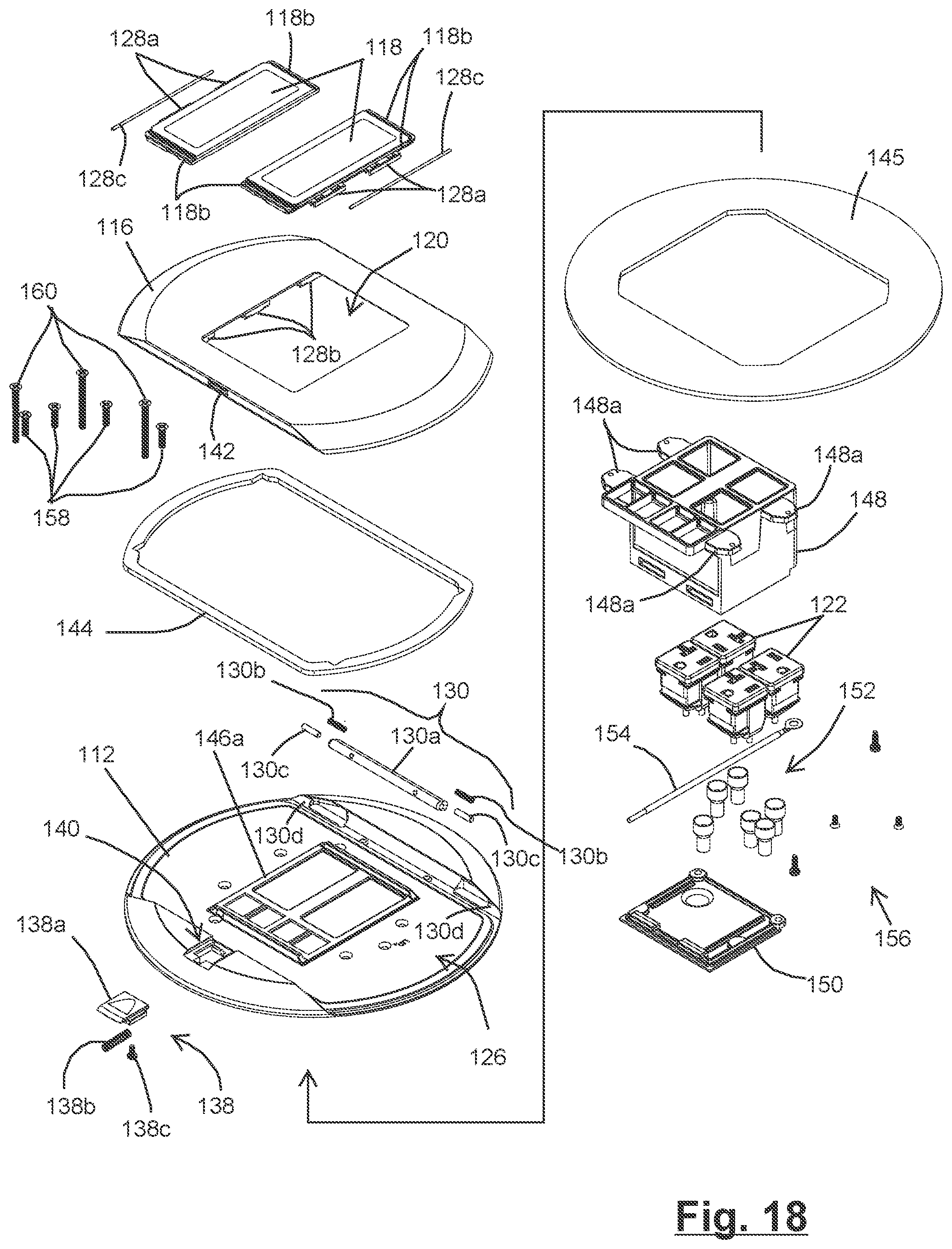 Patent US12592513 Figure 12 – Poke-through electrical assembly