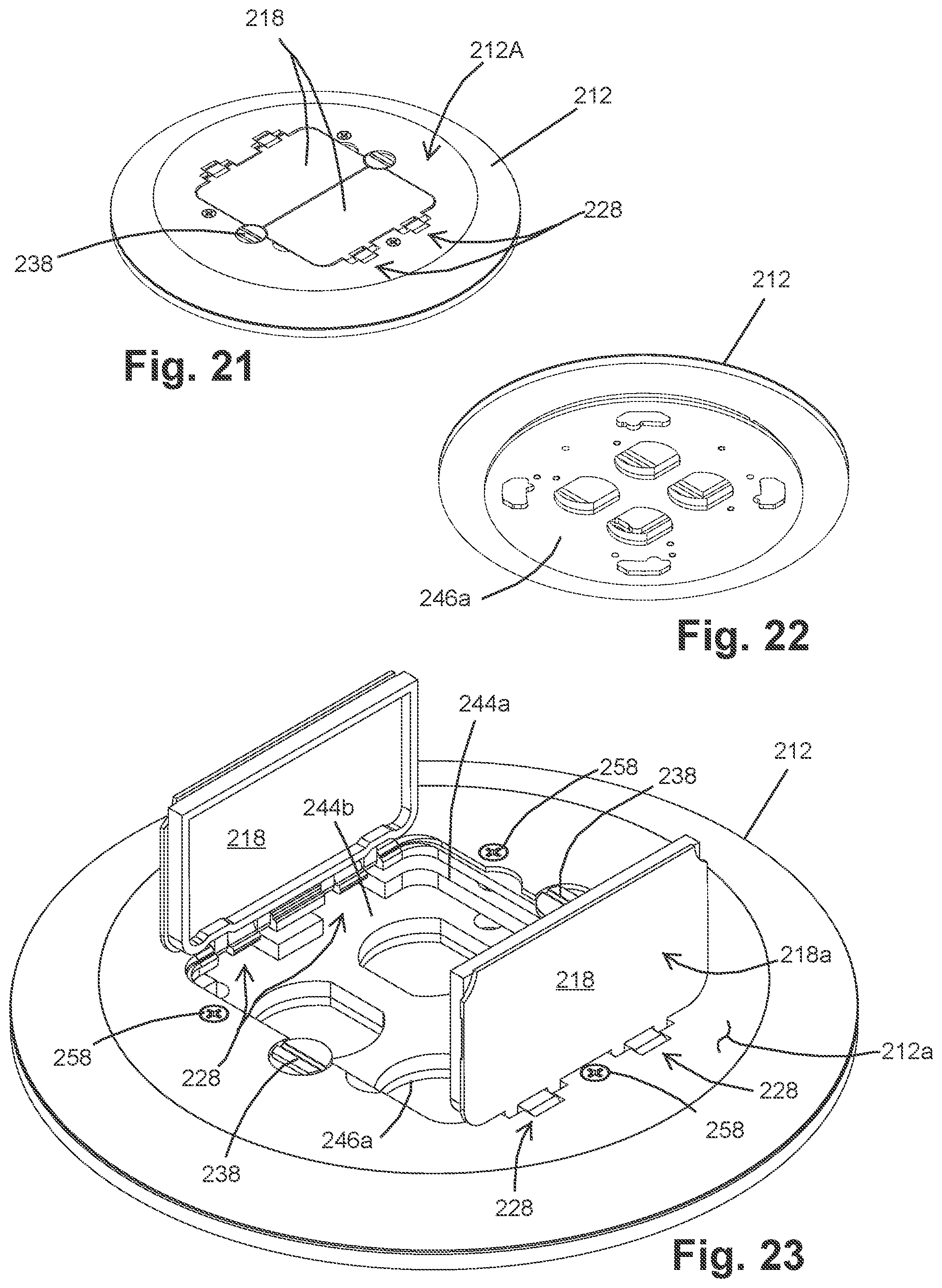 Patent US12592513 Figure 14 – Poke-through electrical assembly