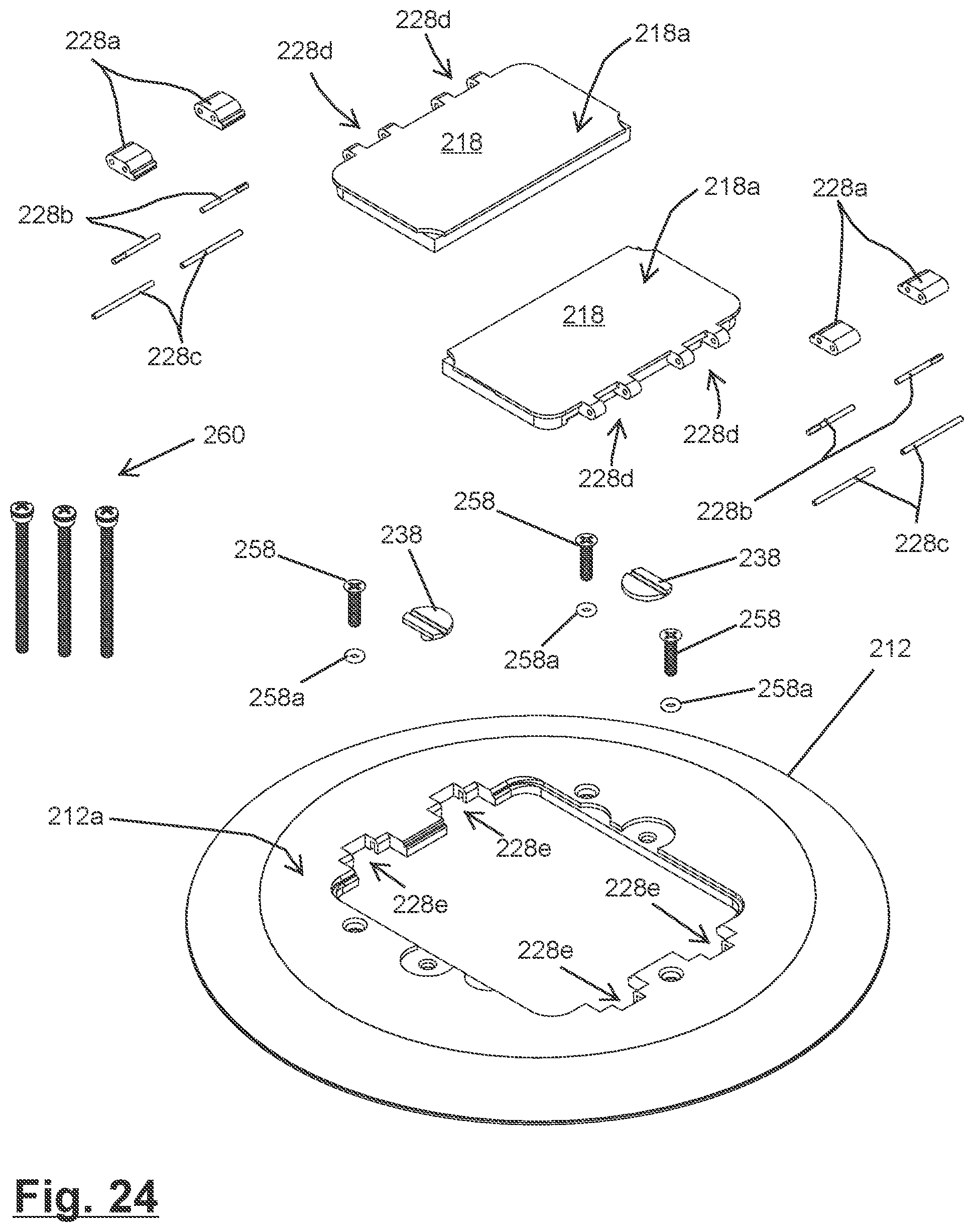 Patent US12592513 Figure 15 – Poke-through electrical assembly