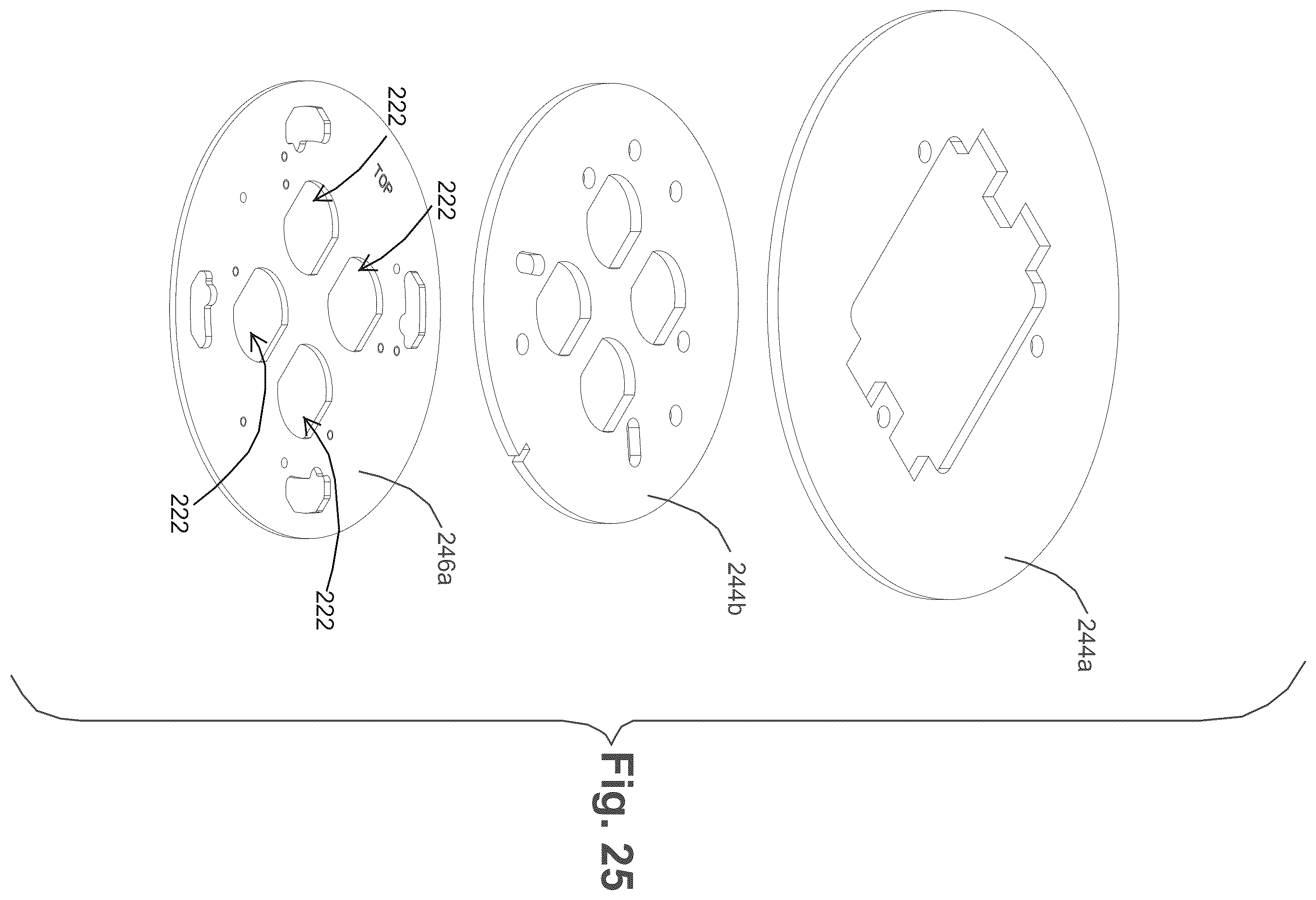 Patent US12592513 Figure 16 – Poke-through electrical assembly