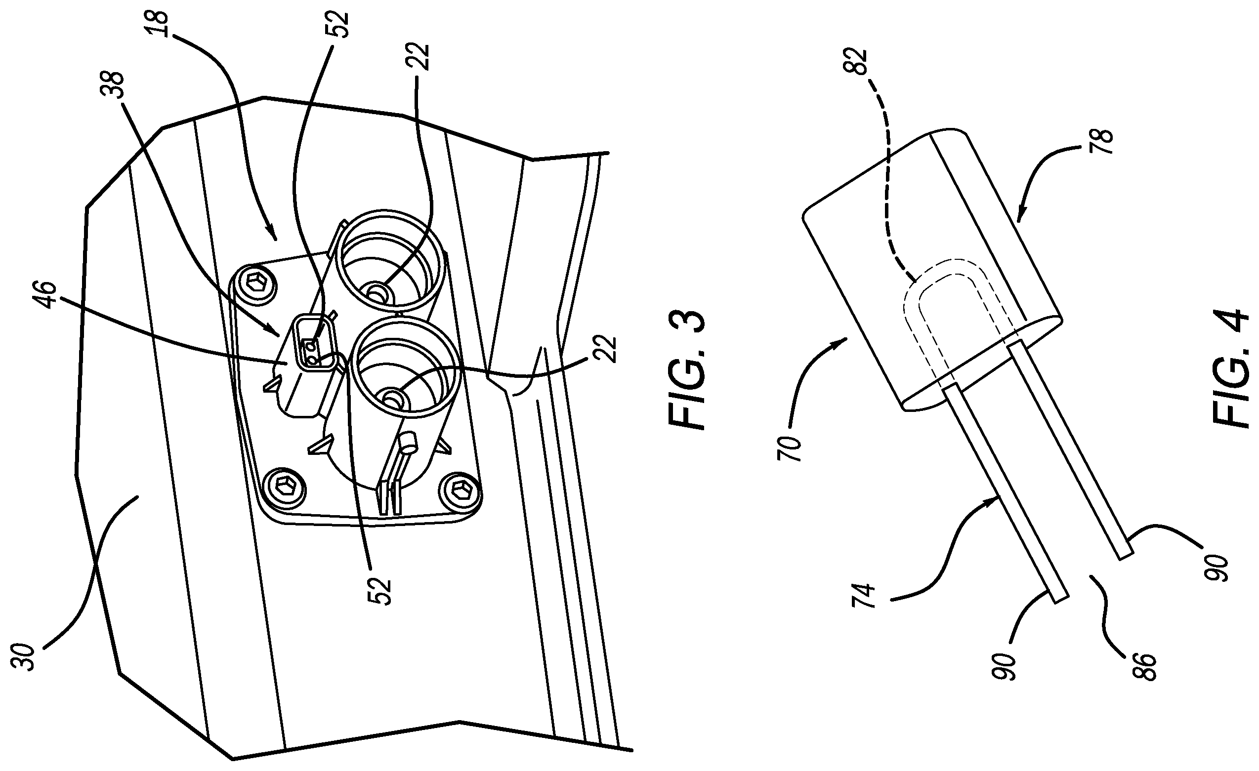 Patent US12592515 Figure 2 – High voltage interlock bypass connector