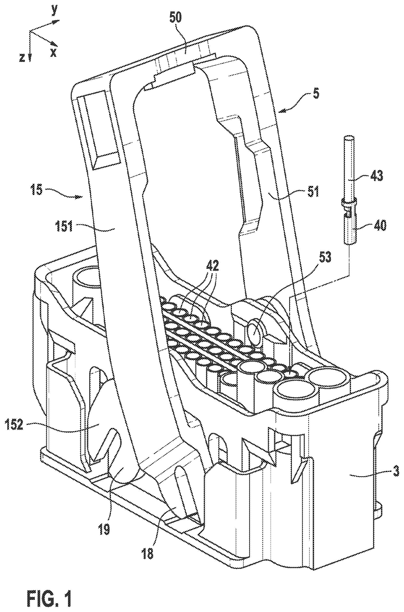 Patent US12592516 Figure 1 – Electrical plug connector with multiple lever systems for facilitating plugging and/or releasing and plug connector assembly therefor