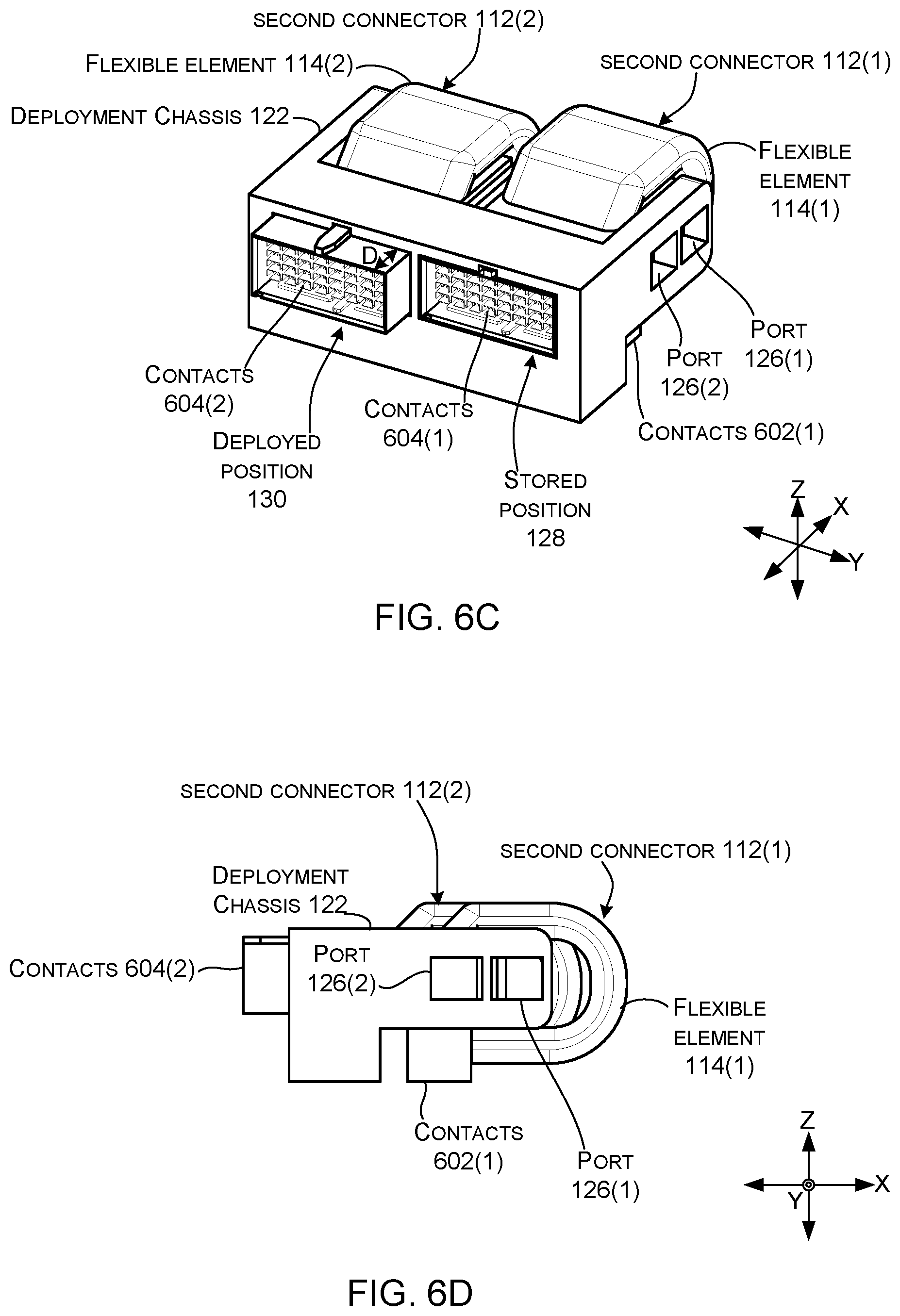 Patent US12592518 Figure 14 – Hands-free connectors
