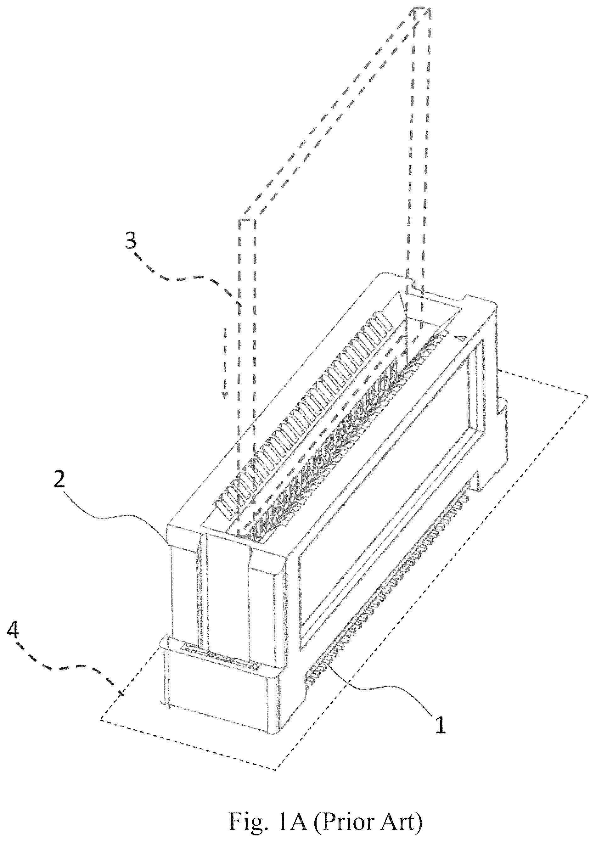 Patent US12592519 Figure 1 – Signal connector having protrusion of insulating base