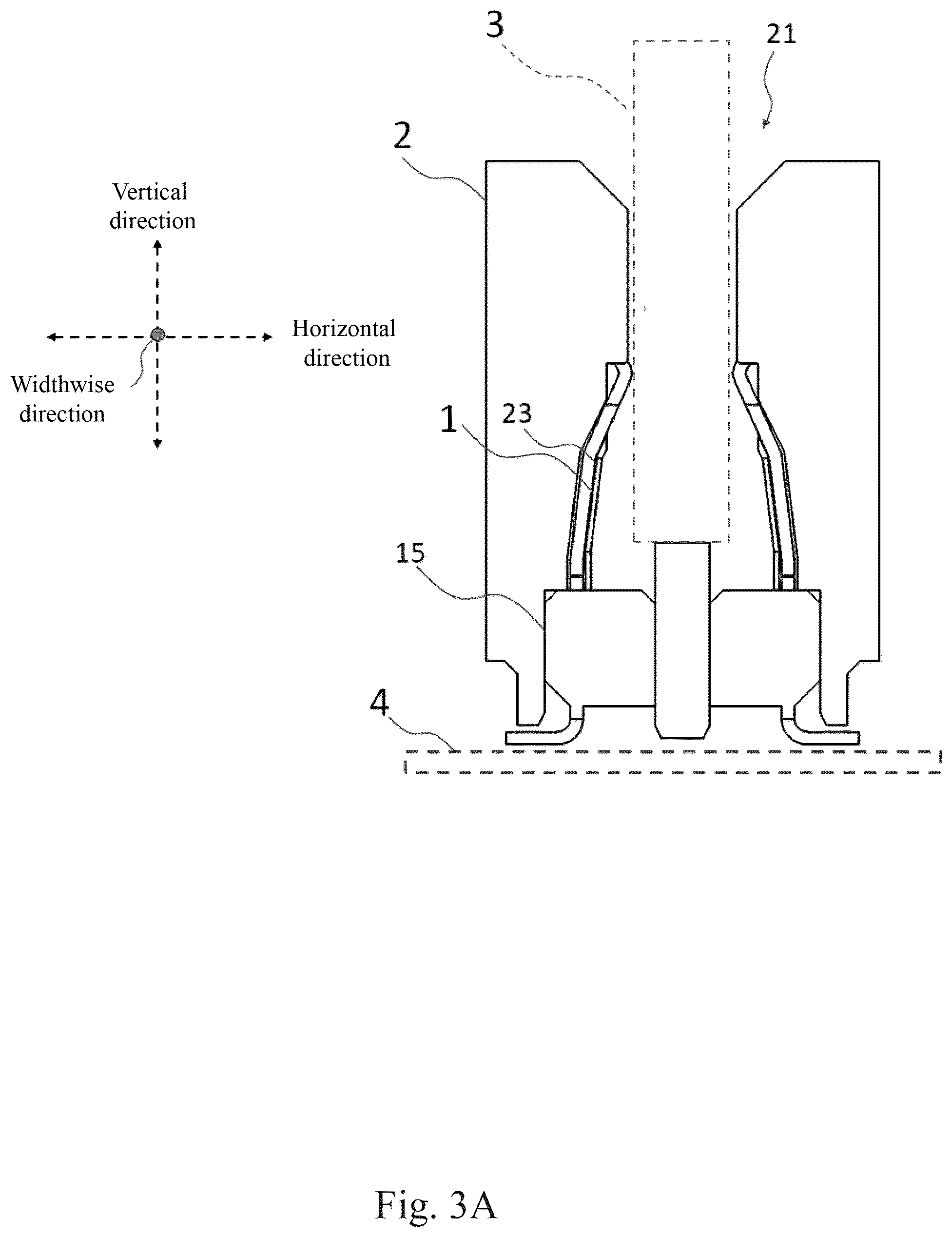 Patent US12592519 Figure 10 – Signal connector having protrusion of insulating base