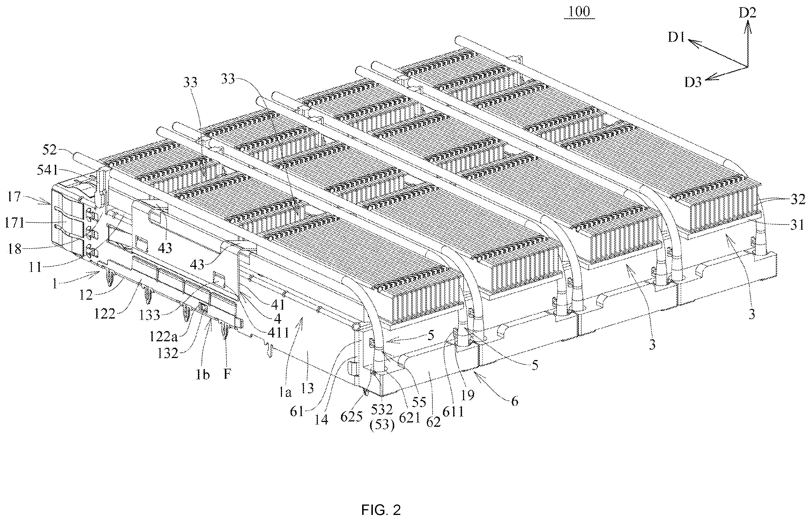 Patent US12592521 Figure 2 – Connector assembly