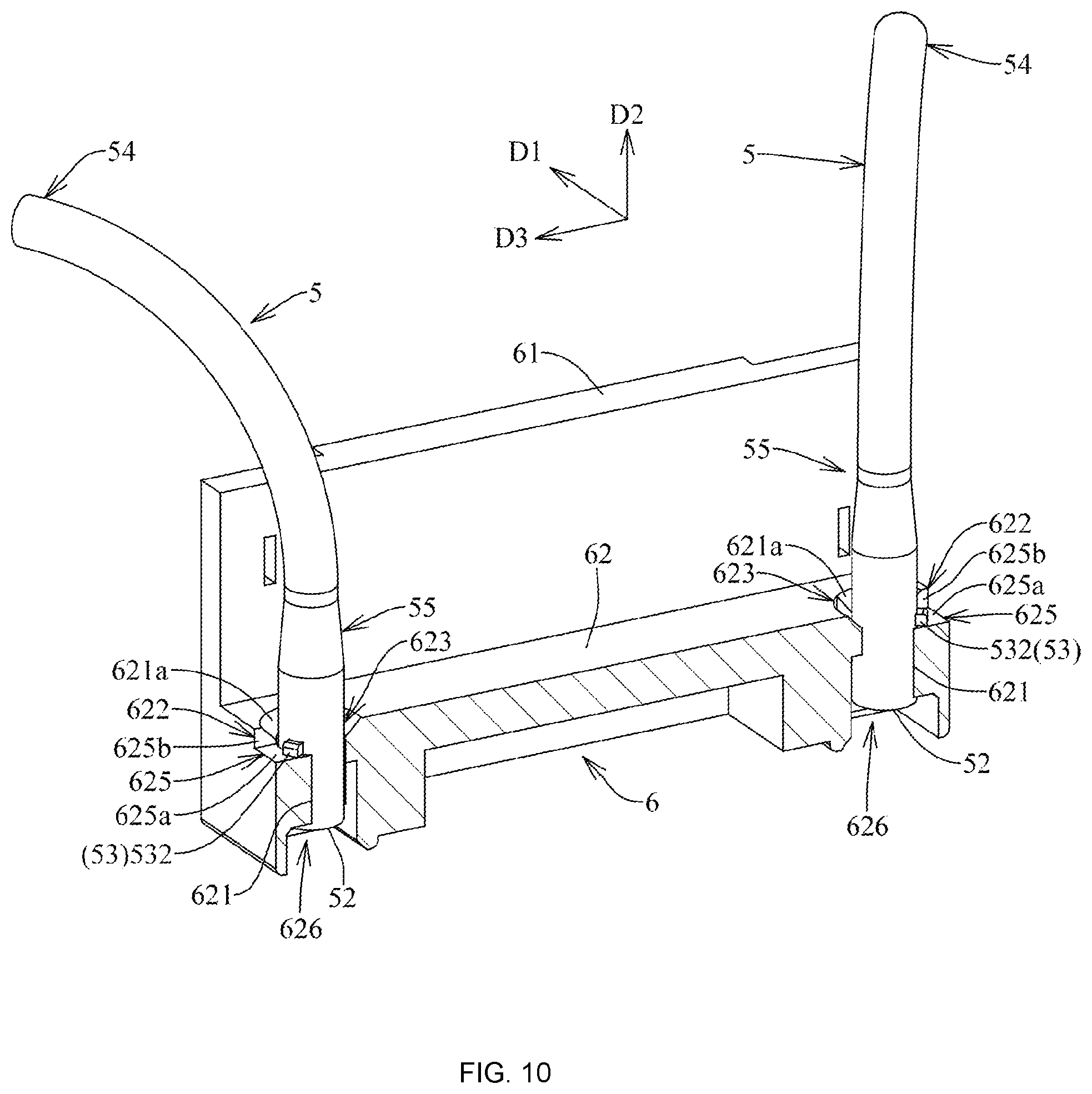 Patent US12592521 Figure 10 – Connector assembly