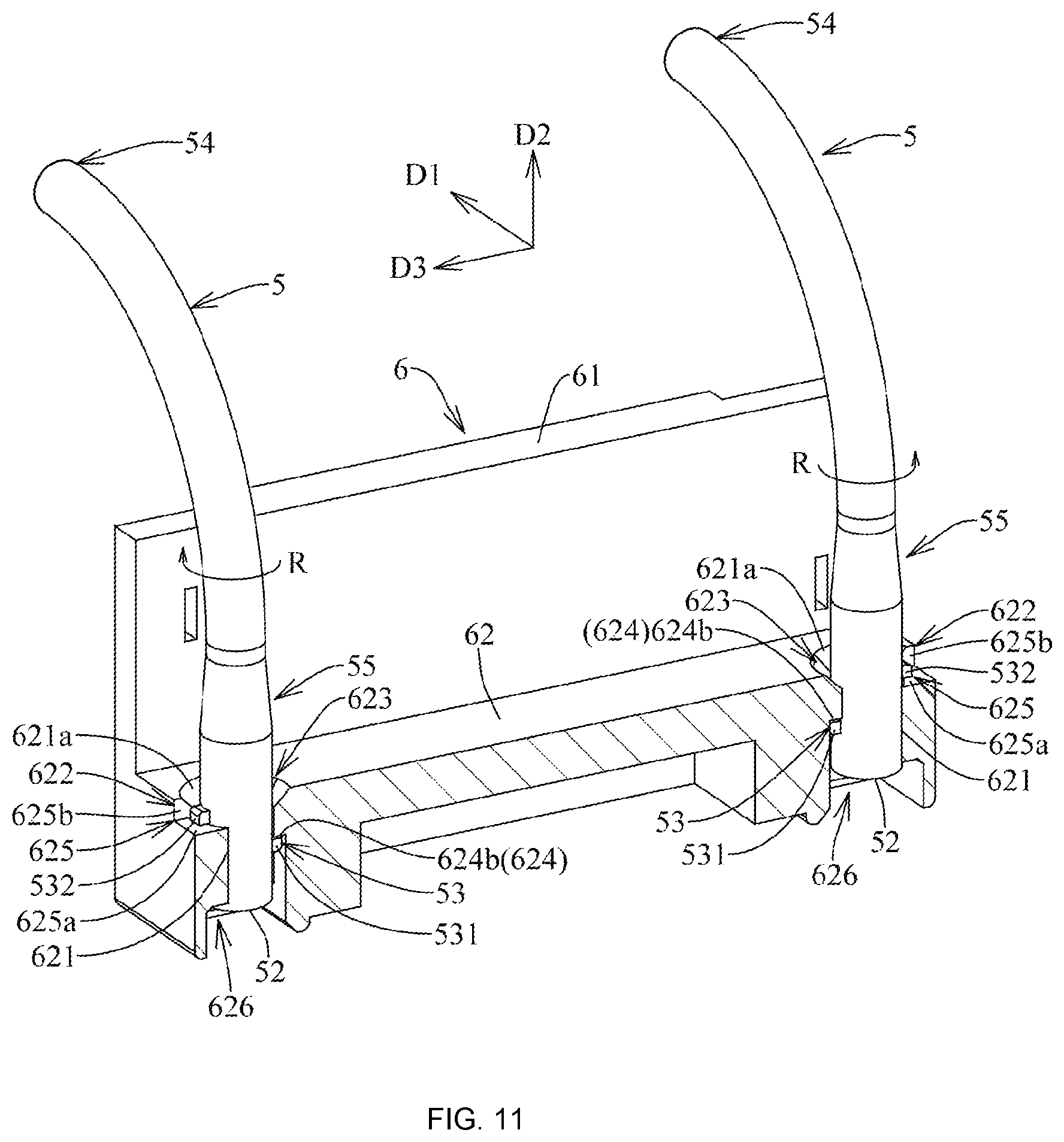 Patent US12592521 Figure 11 – Connector assembly