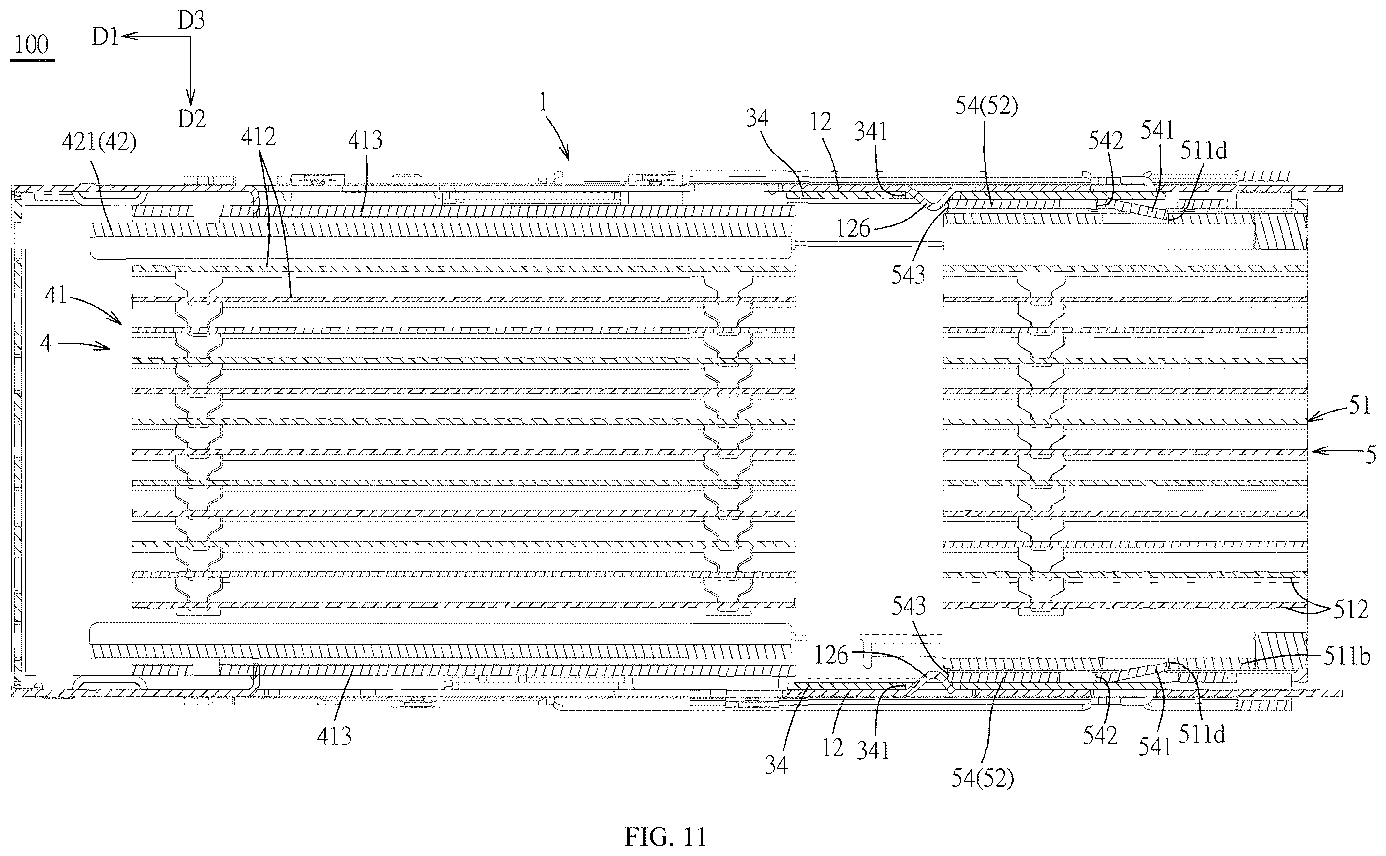 Patent US12592522 Figure 11 – Connector assembly