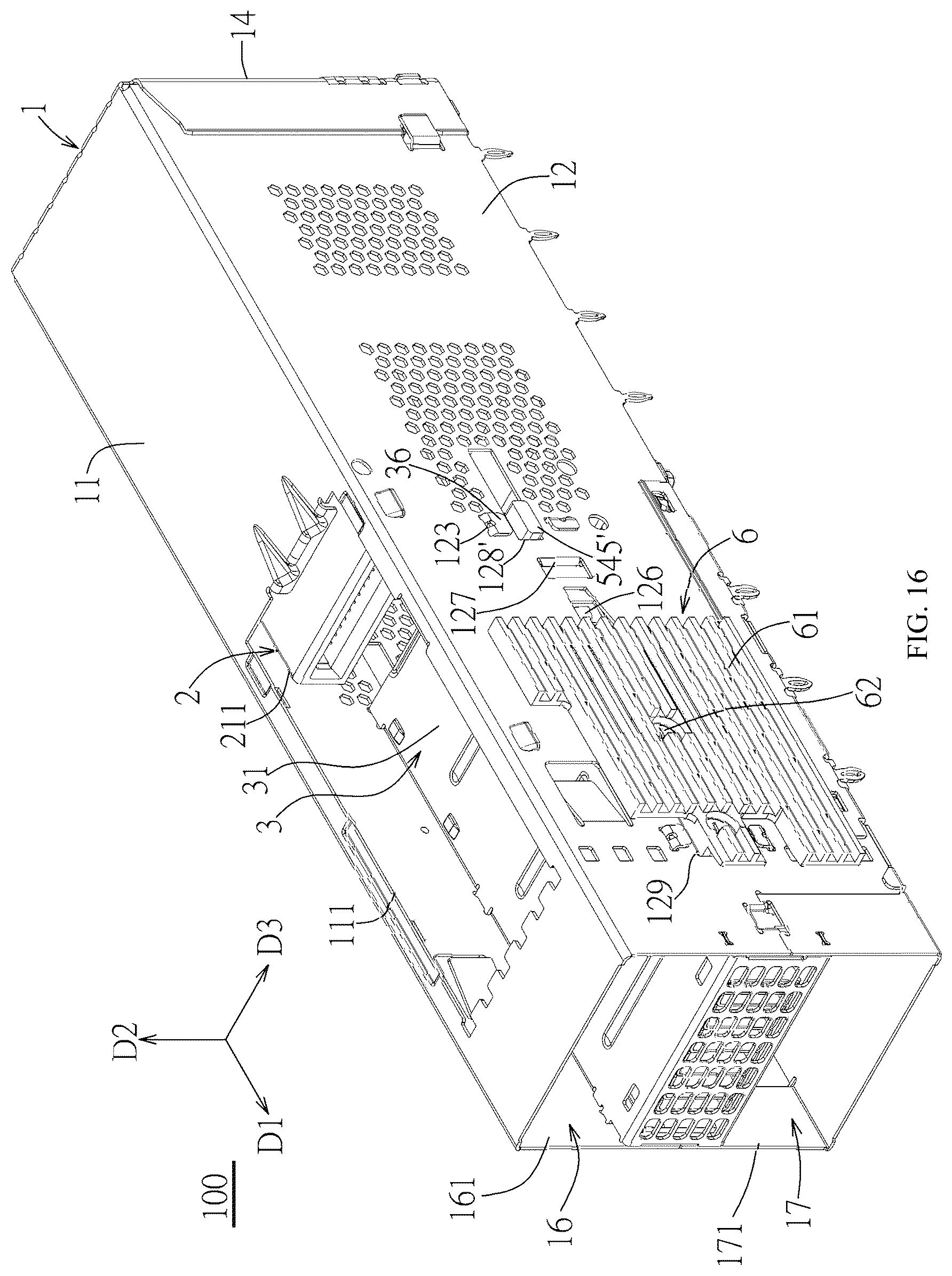 Patent US12592522 Figure 16 – Connector assembly