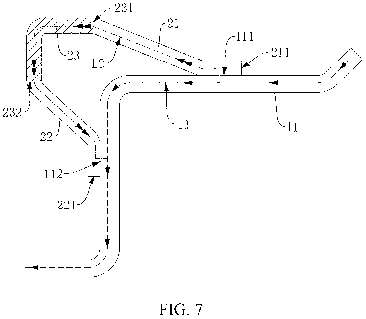 Patent US12592524 Figure 7 – Connector and electronic device