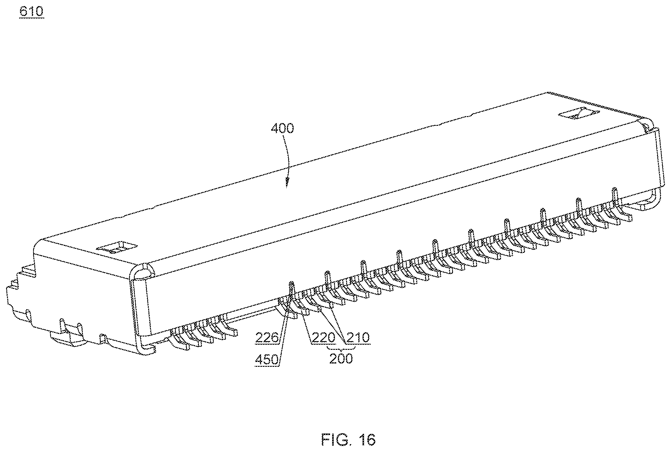 Patent US12592525 Figure 17 – High speed electrical connector