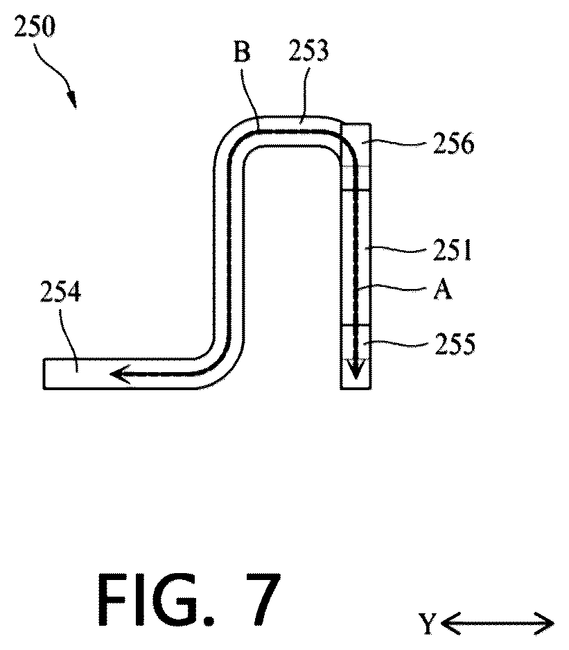 Patent US12592526 Figure 7 – Board connector with shielding between radio frequency terminals and non-radio frequency terminals