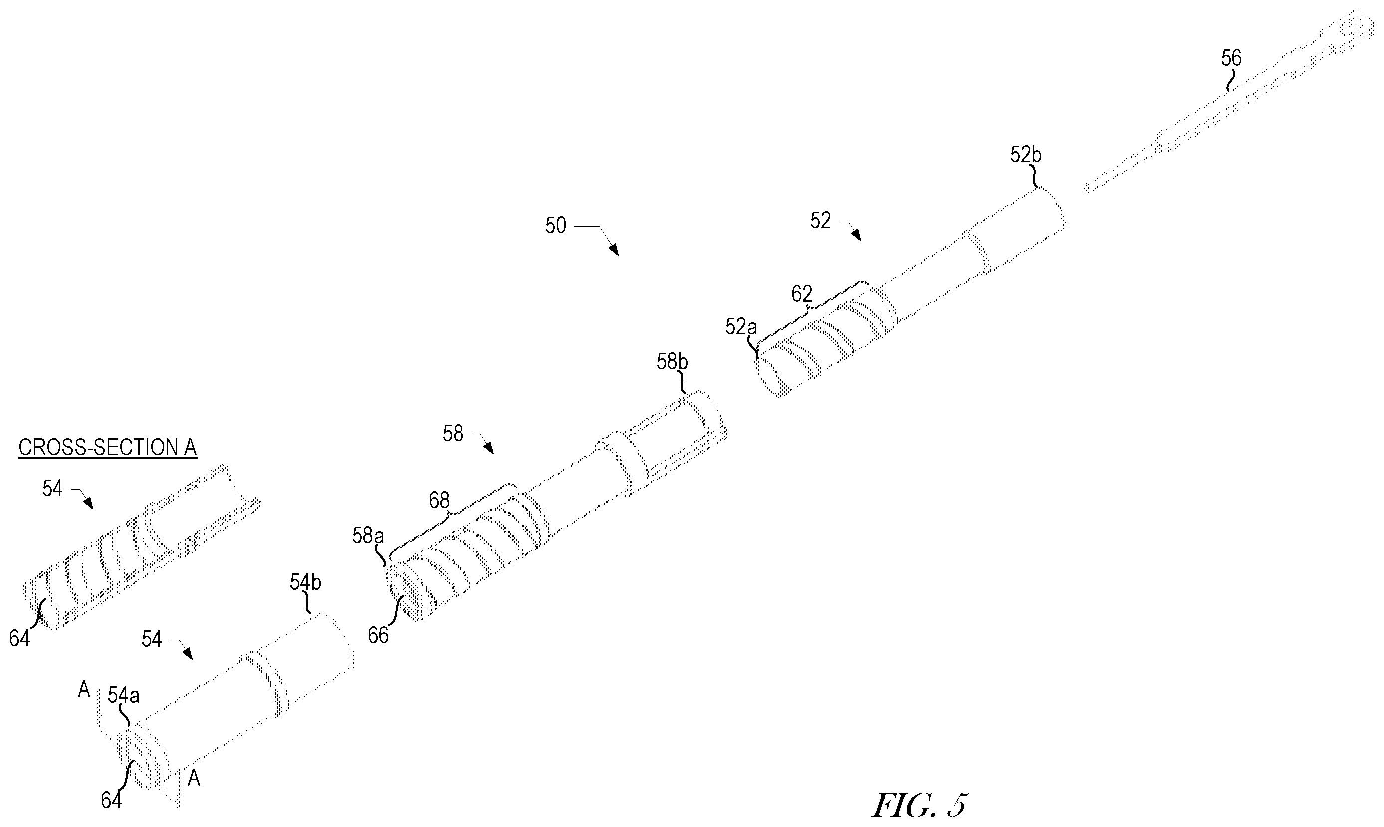 Patent US12592528 Figure 4 – DC power connector plug with improved power and rigidity